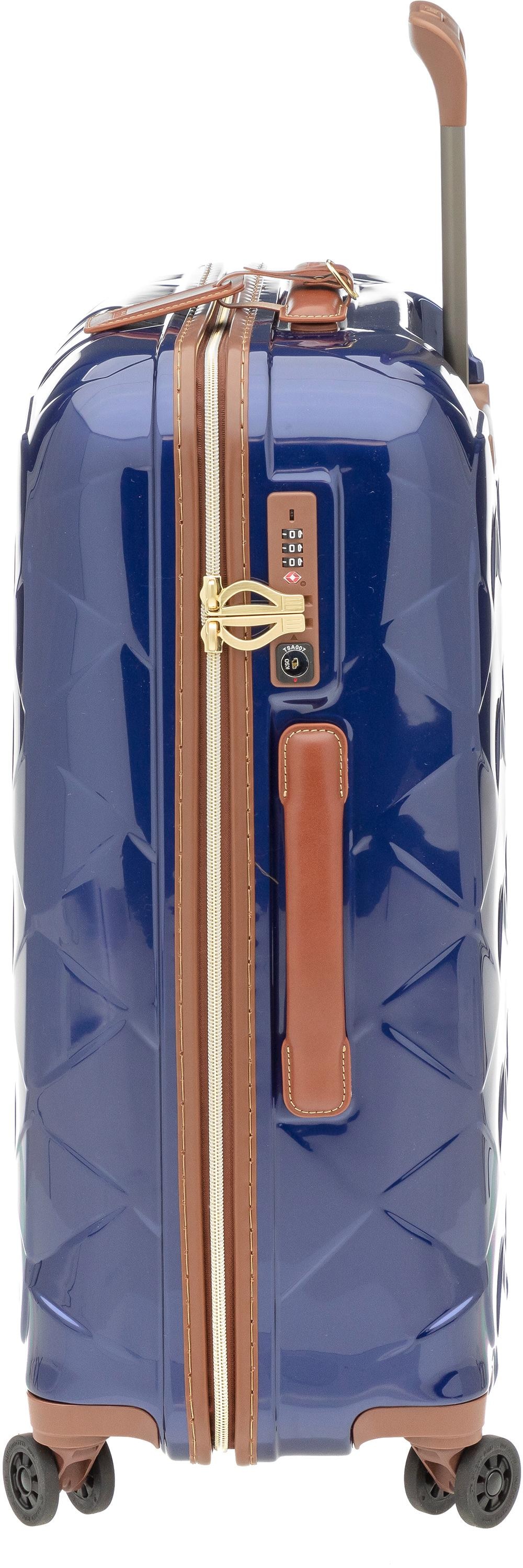 Stratic Hartschalen-Trolley »Leather & More, 76 cm«, 4 Rollen, Reisekoffer großer Koffer Aufgabegepäck TSA-Zahlenschloss