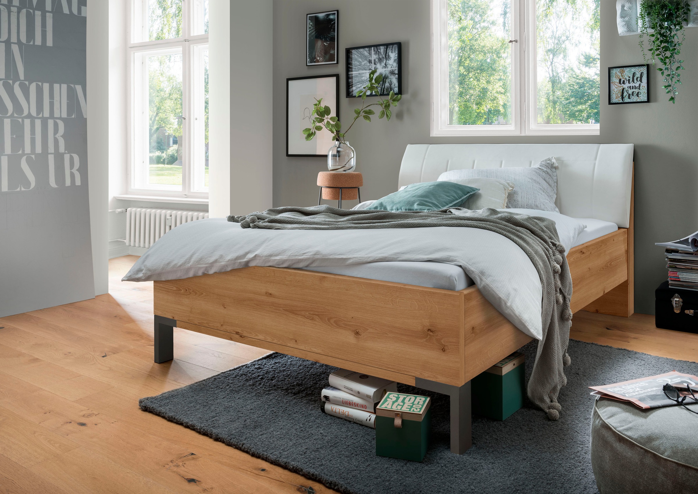 WIEMANN Futonbett »Monaco, erstklassige Qualität Made in Germany«, mit komf günstig online kaufen