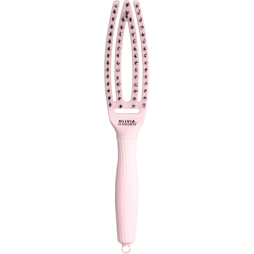 OLIVIA GARDEN Haarentwirrbürste »Fingerbrush Combo Pink small«