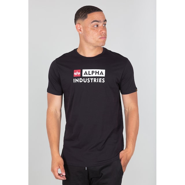 Alpha Industries T-Shirt »Alpha Industries Men - T-Shirts Alpha Block-Logo T«  online kaufen