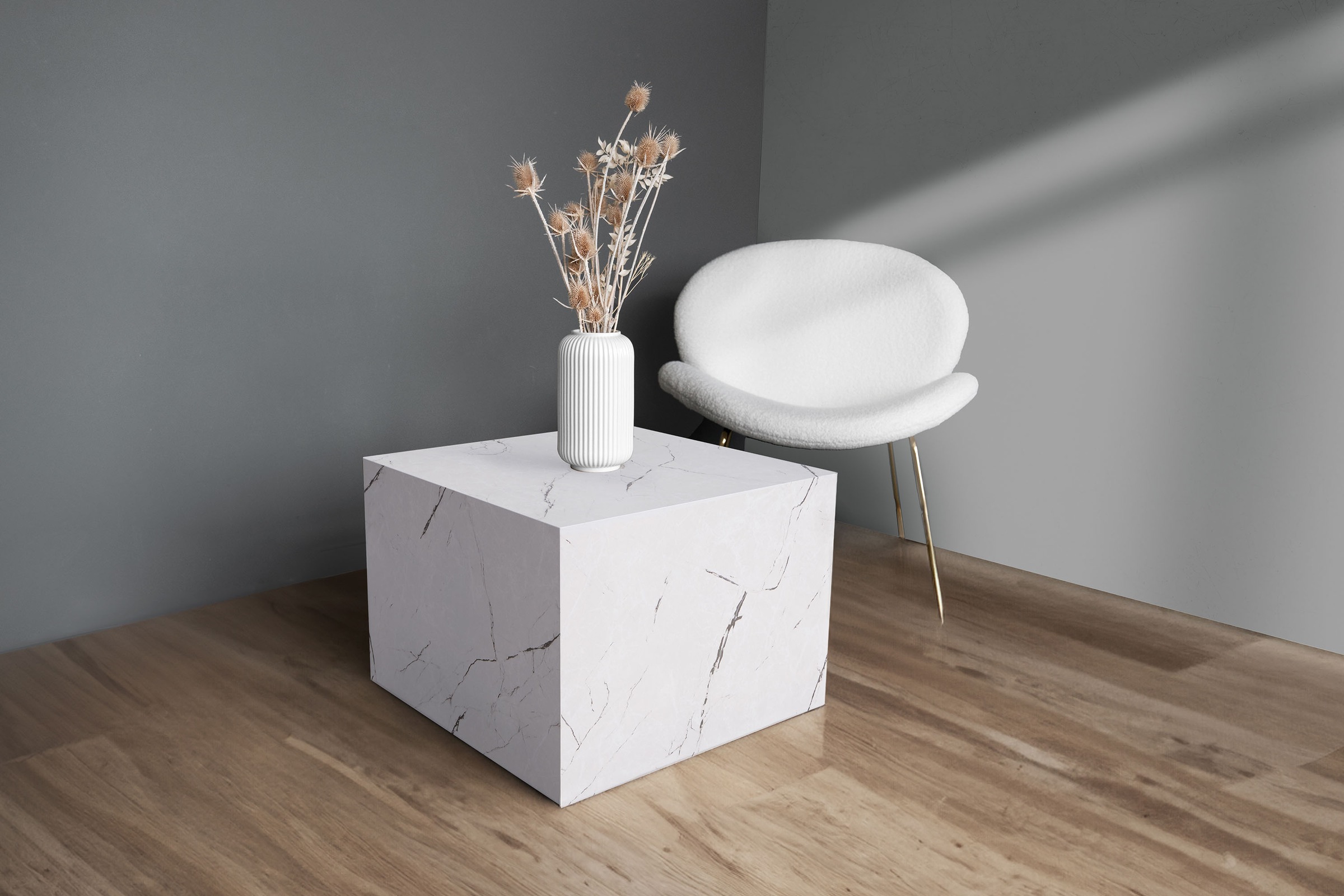 Kayoom Beistelltisch »Cuboid 125, modernes Design, robuste Konstruktion«, ( günstig online kaufen