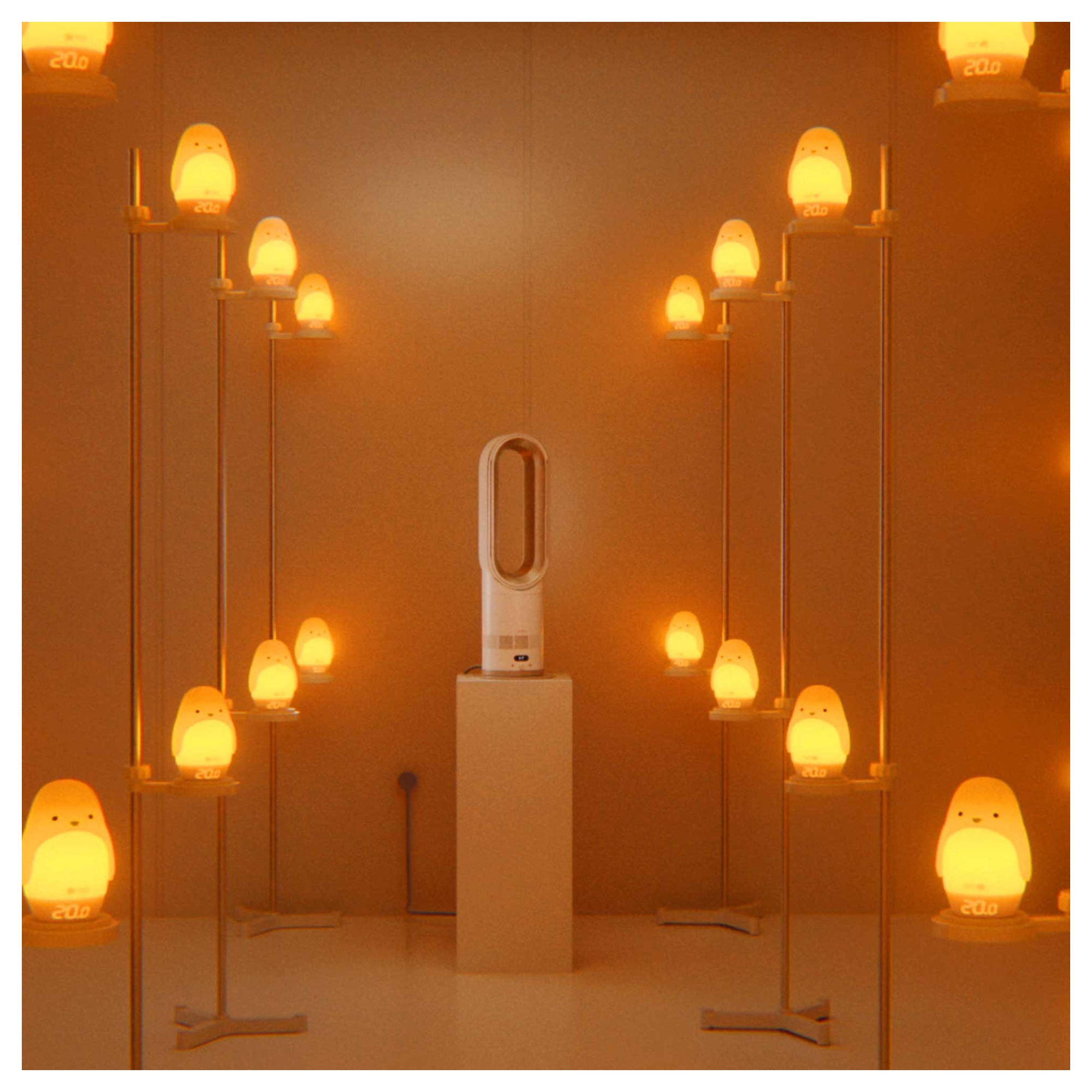 DYSON Standventilator »AM15 Hot&Cool HF1,  2 in 1 Ventilator & Heizlüfter für jede Jahreszeit« Air Multiplier, Sleep-Timer, 10 Einstellungen, App-Anbindung