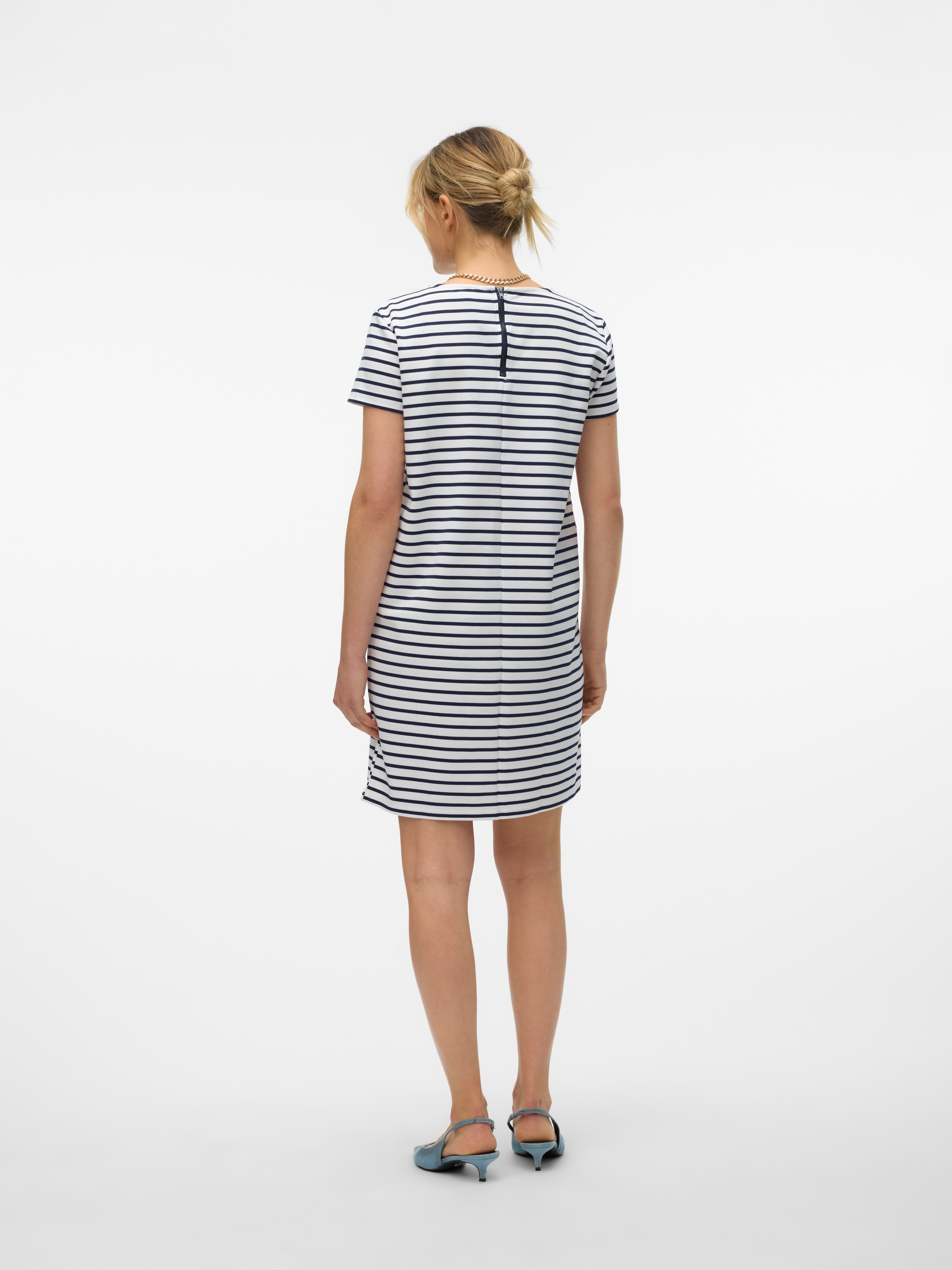 Vero Moda Minikleid »VMABBY SS SHORT ZIP DRESS JRS NOOS«, Sommerkleid