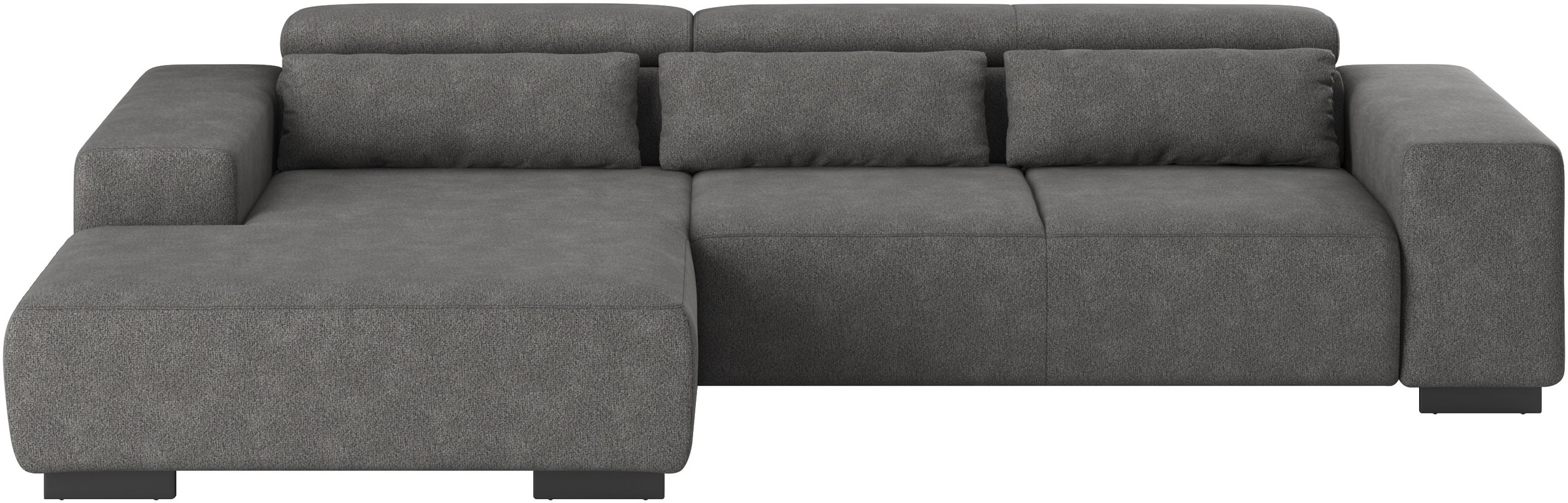 COTTA Ecksofa "Side L-Form, mit Kopfteilverstellung & 3 Nierenkissen", opti günstig online kaufen