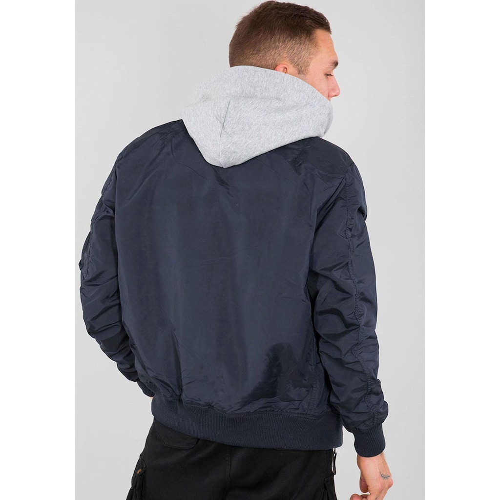 Alpha Industries Bomberjacke »MA-1 TT HOOD«, mit Kapuze