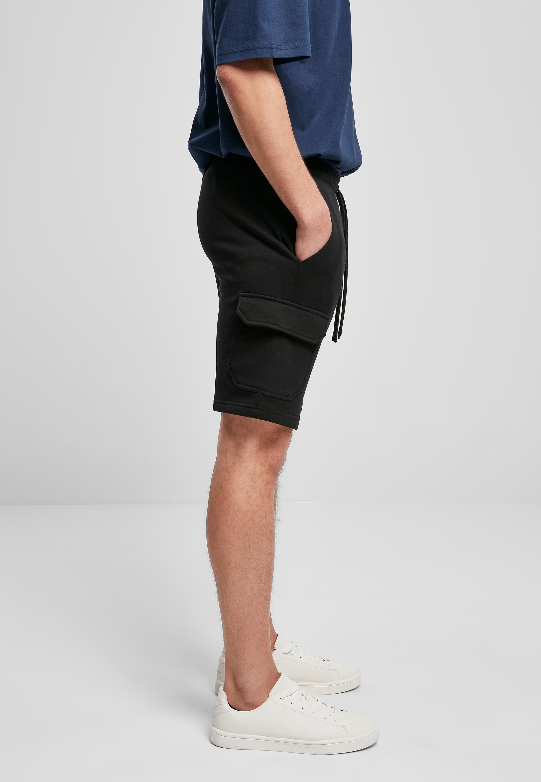 URBAN CLASSICS Sweatshorts »Urban Classics Herren Organic Cargo Sweatshorts«