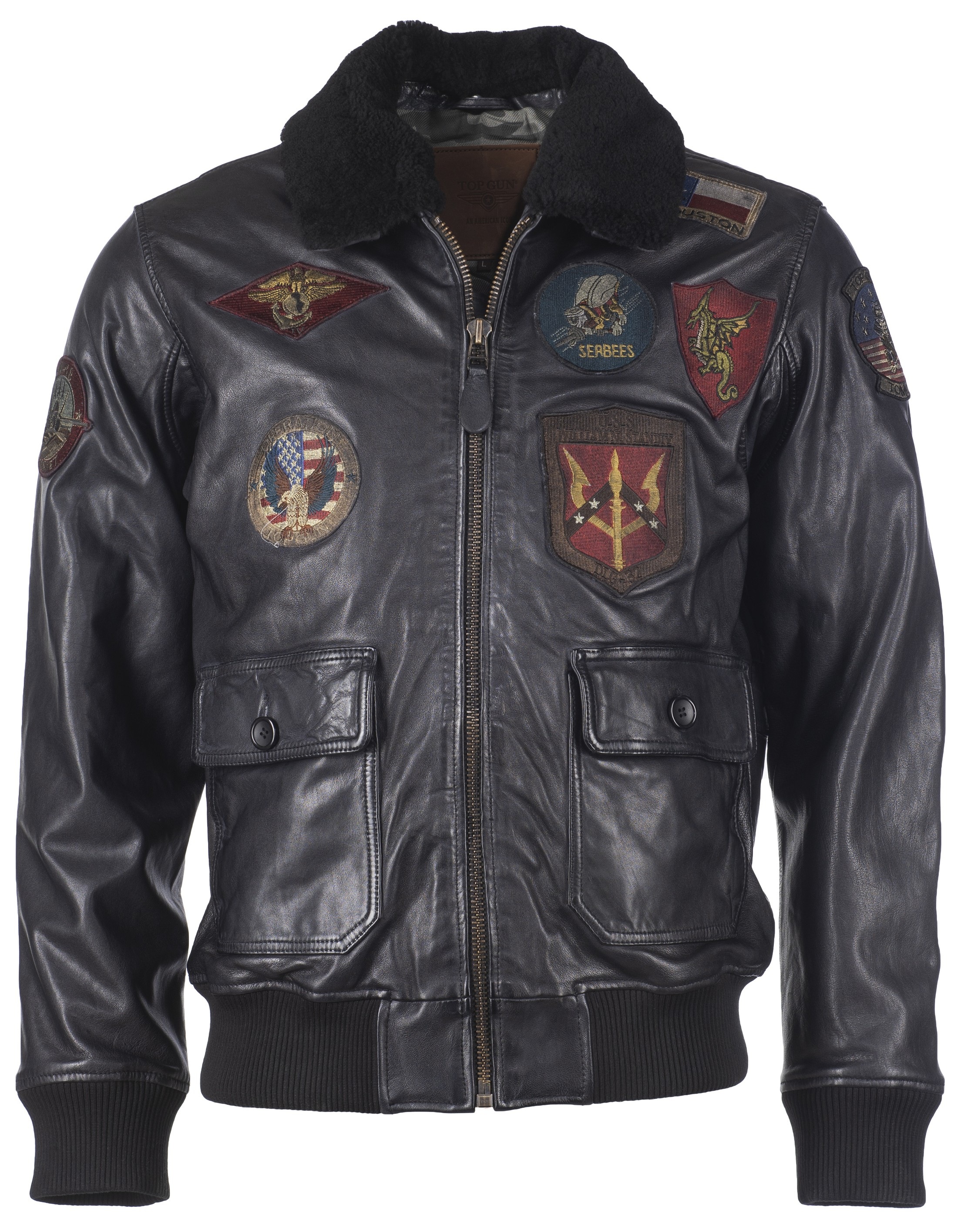 TOP GUN Lederjacke »TGJ1001« kaufen