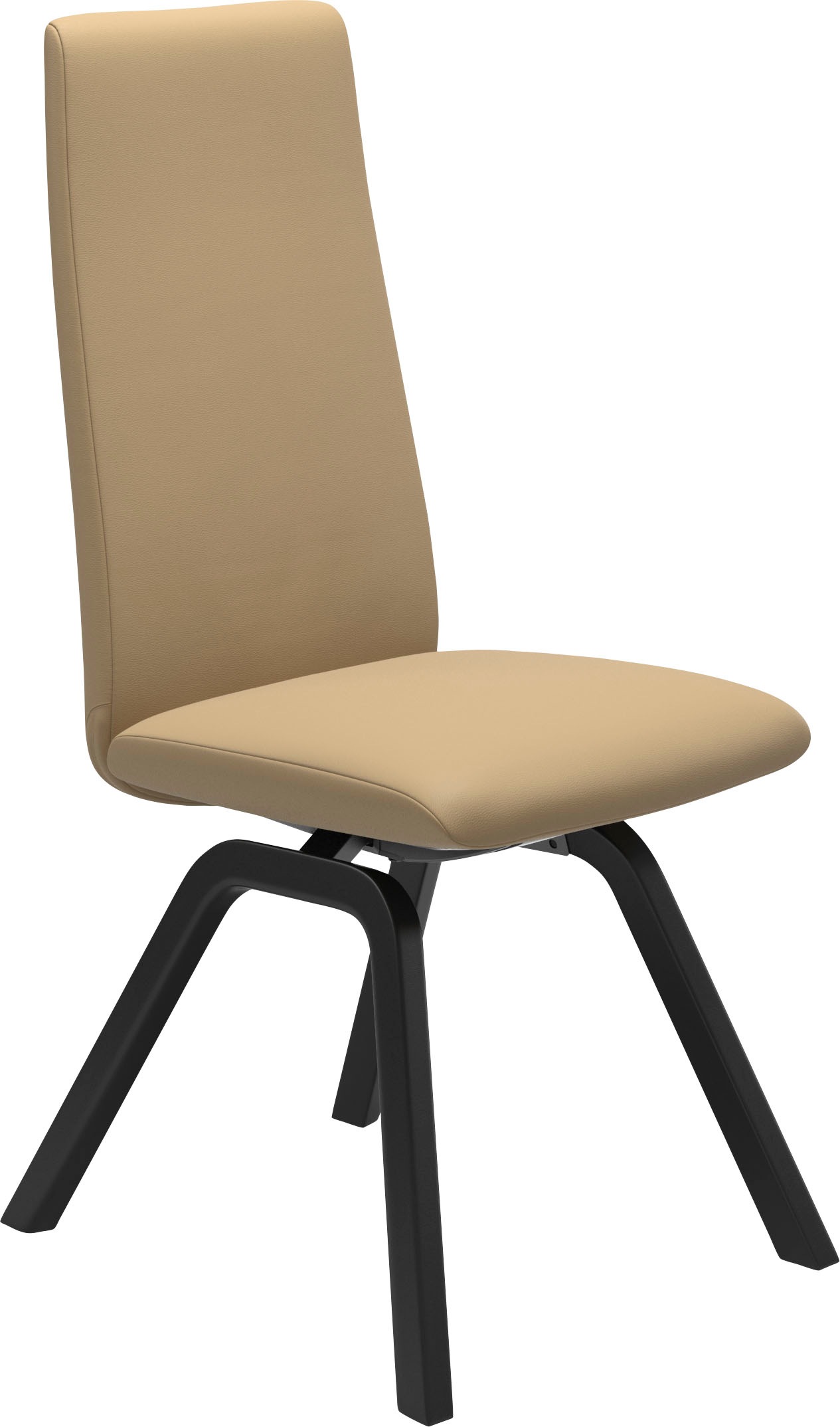 Stressless® Polsterstuhl »Laurel«, Leder PALOMA, High Back, Größe M, mit schräggestellten Beinen in Schwarz