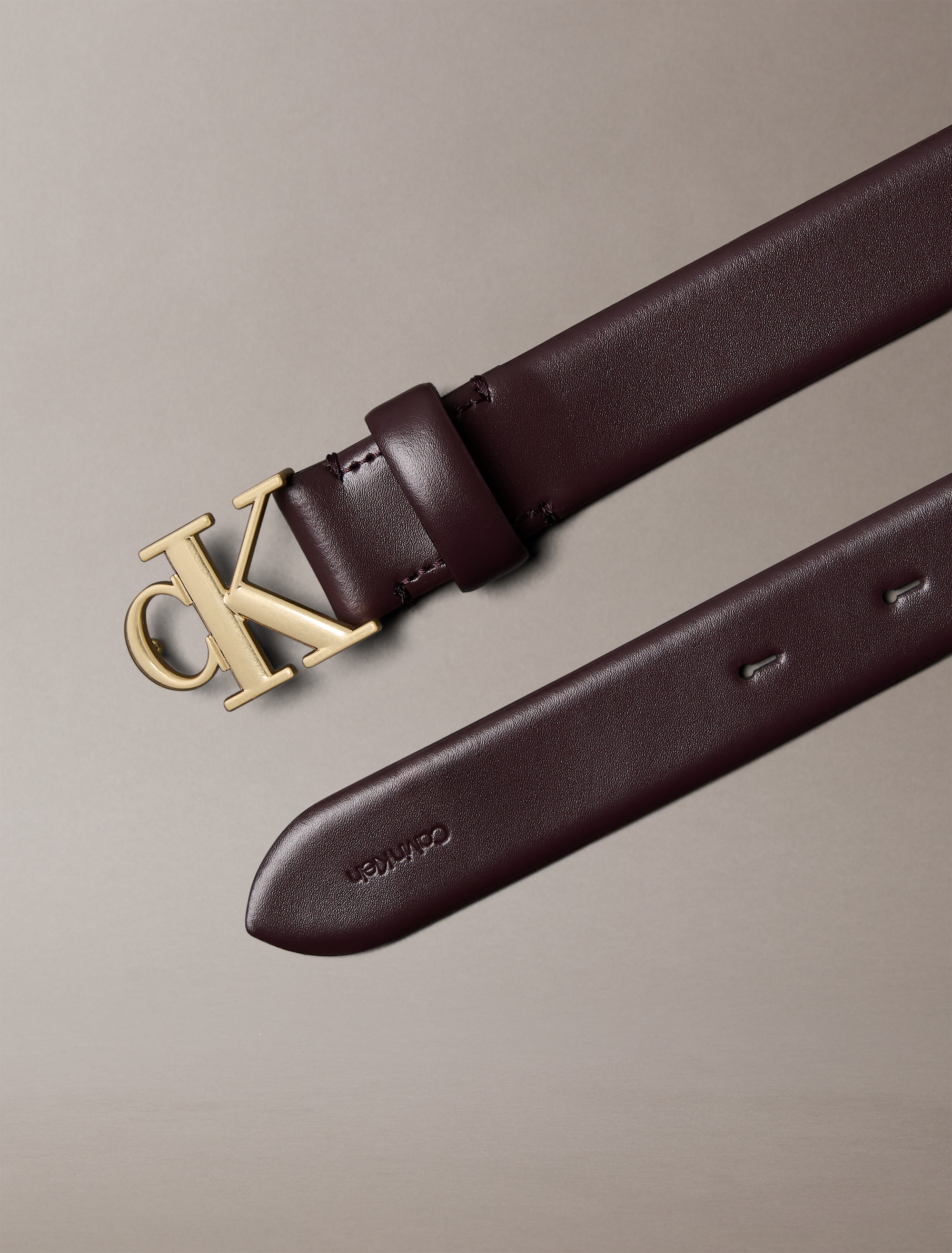 Calvin Klein Ledergürtel »CK BUCKLE 30MM FIXED BELT«, Größenverstellbar