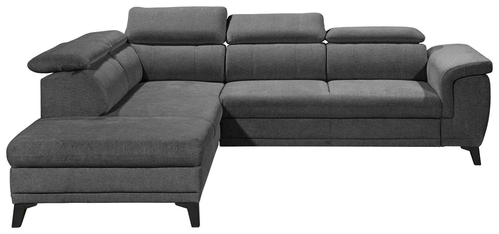 ED EXCITING DESIGN Ecksofa »Albany L-Form«, mit Bettfunktion, Bettkasten & günstig online kaufen