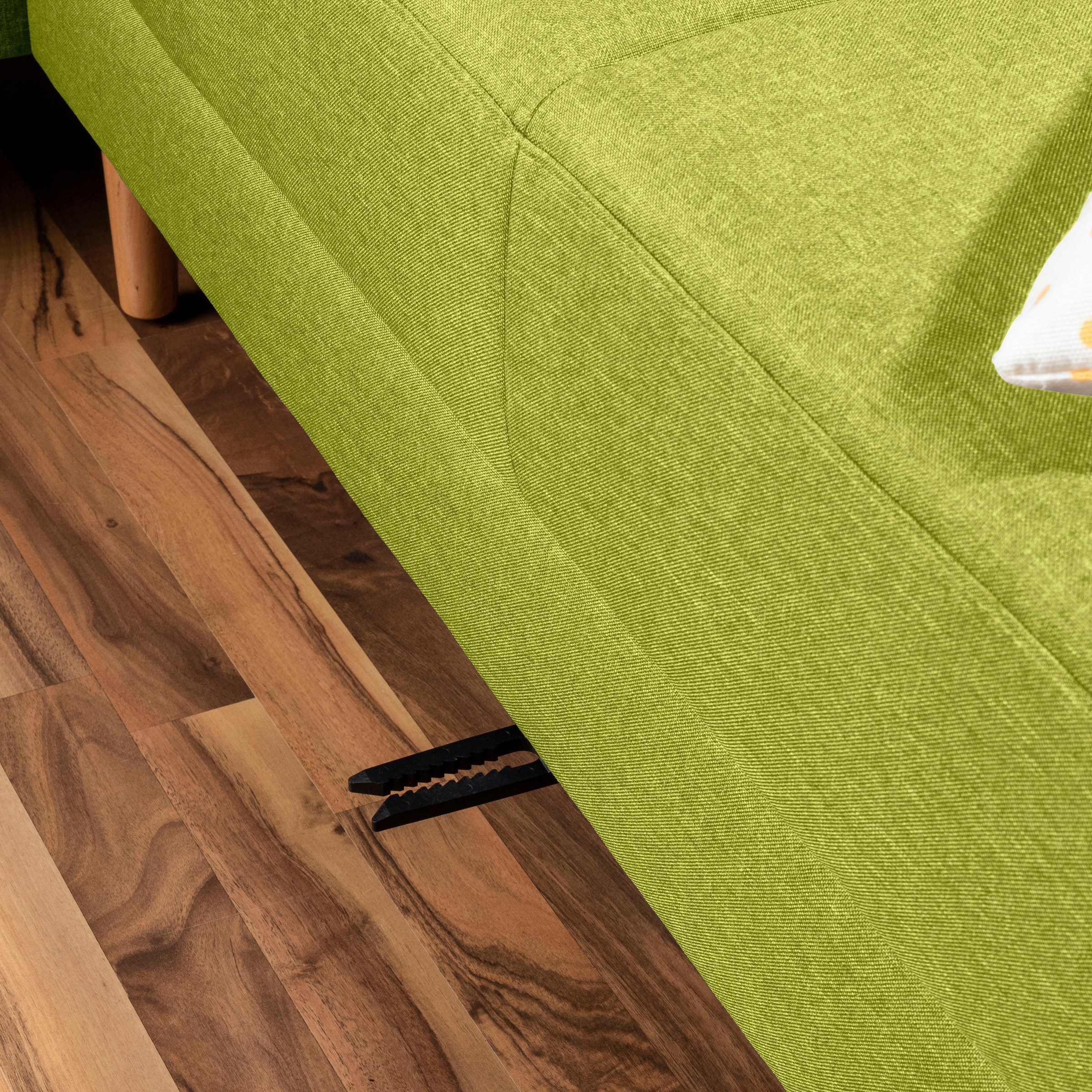 Max Winzer® Ecksofa »Just Chill«, Schlafsofa mit Recamiere, Rückenverstellung, inklusive Stauraumhocker