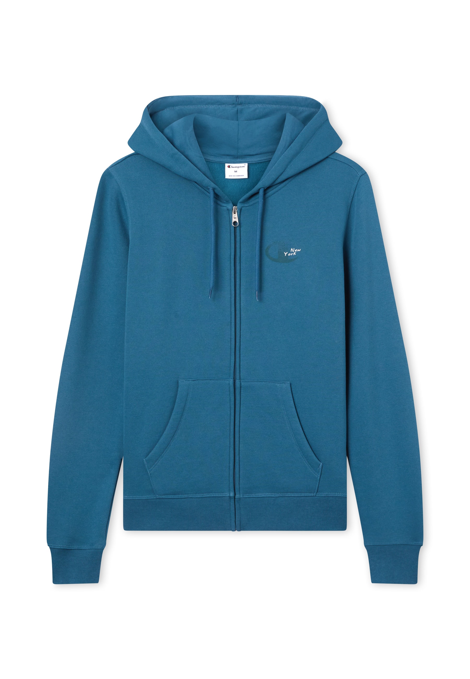 Champion Kapuzensweatjacke »SPORTWEAR ZIP-UP HOODIE Slim Fit« mit durchgehendem Reißverschluss, körpernahe Passform