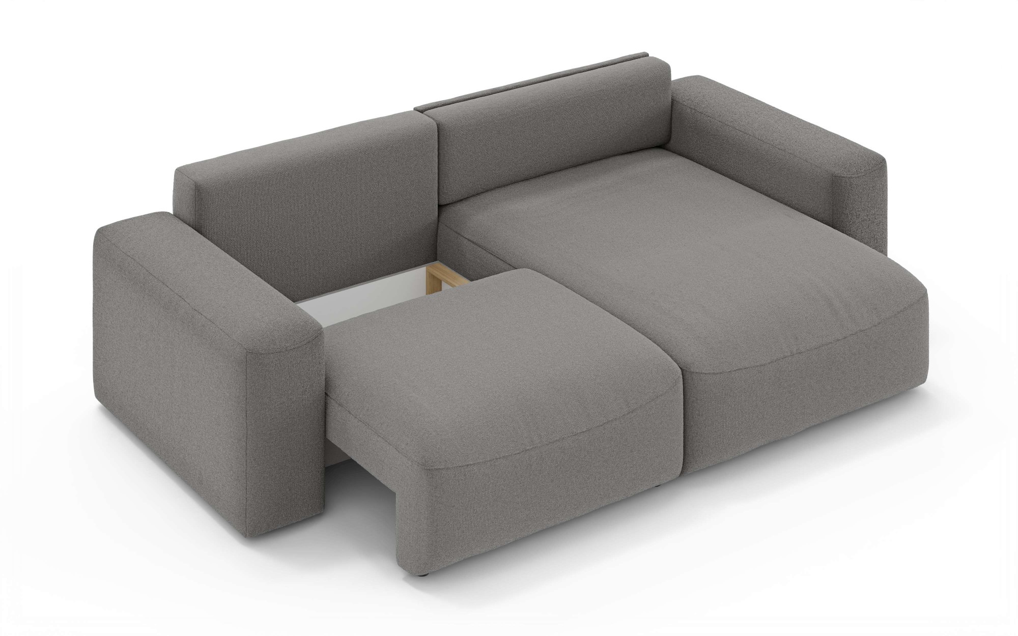 OTTO home Ecksofa »MATTS Schlafsofa mit Bettkasten, Maße B/T/H: 265/159/89 günstig online kaufen