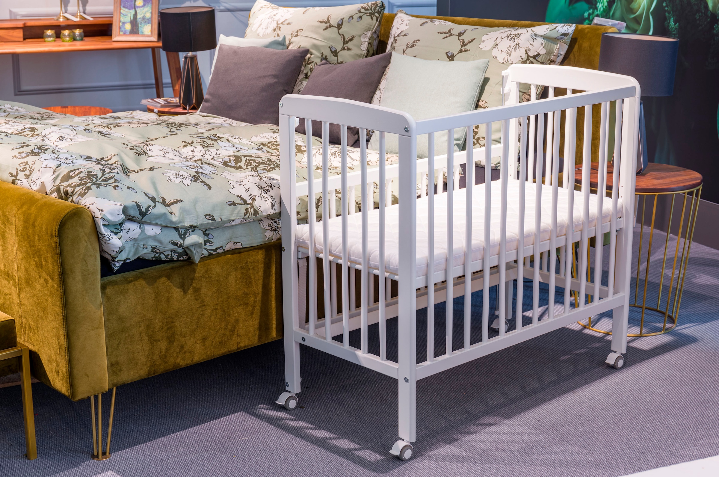 Fillikid Beistellbett »Nino«, inkl. Matratze; Made in Europe