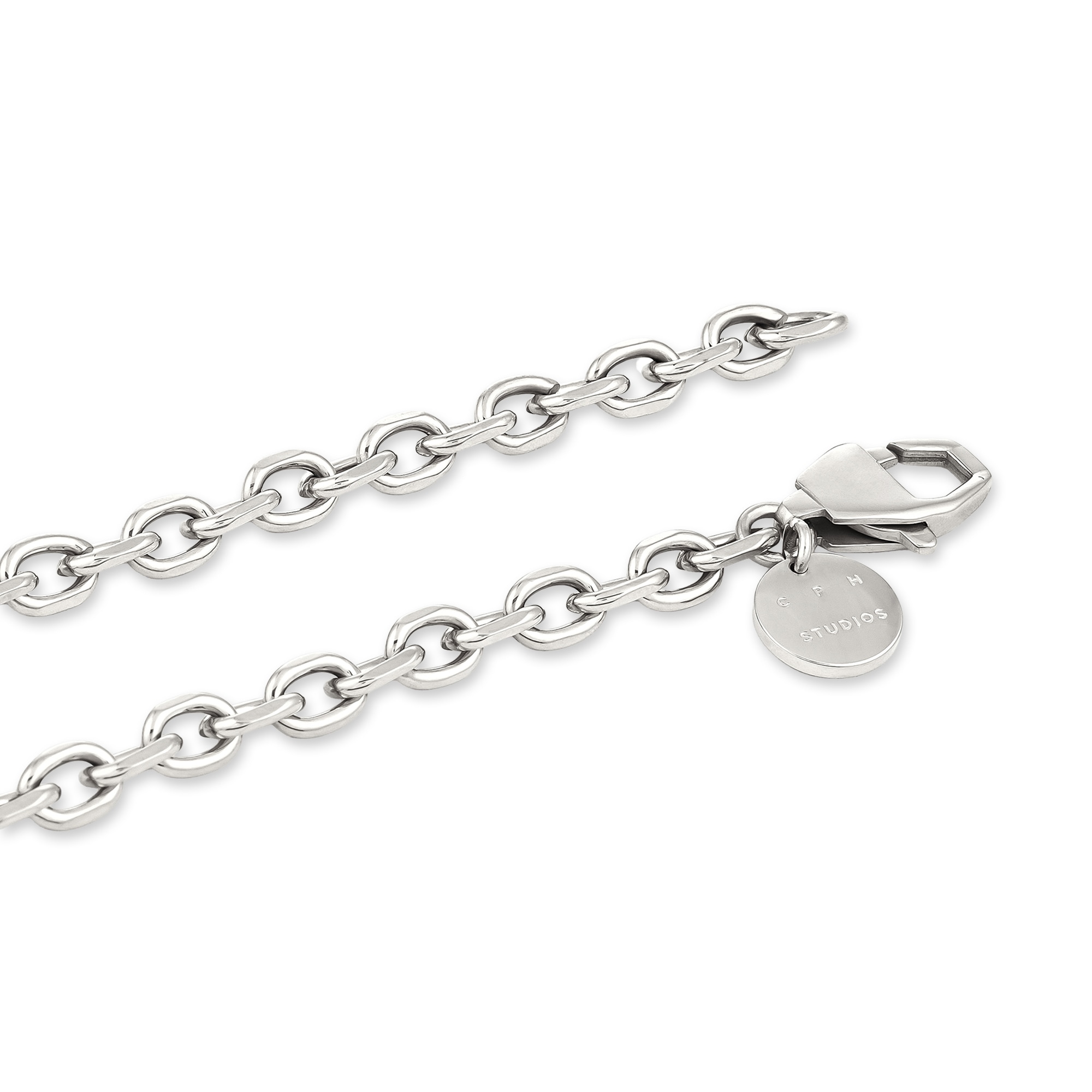 Copenhagen Studios Edelstahlarmband »Schmuck Geschenk Edelstahl Armkette  Basic Chunky«