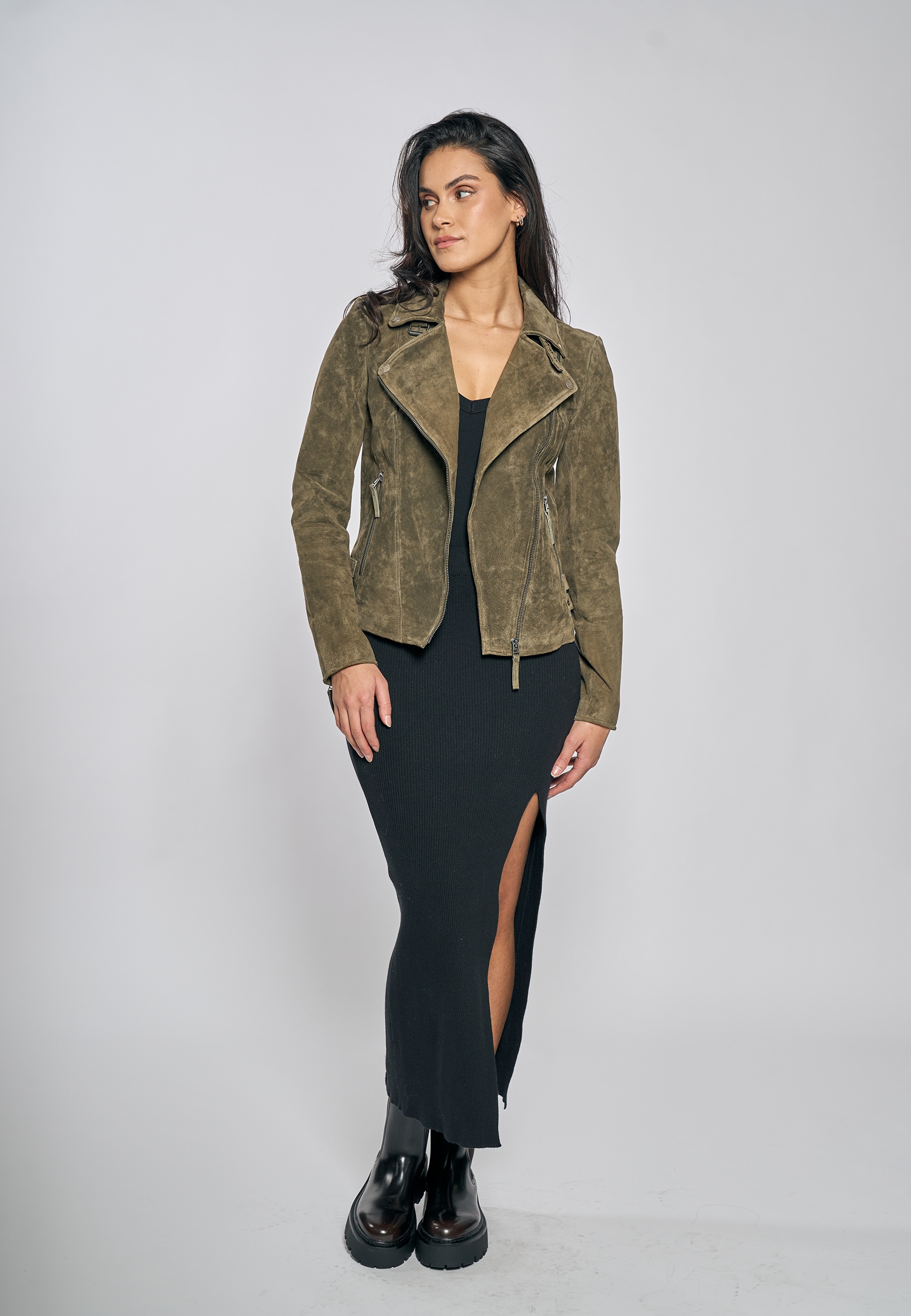 Freaky Nation Lederjacke »Taxi Driver-FN«