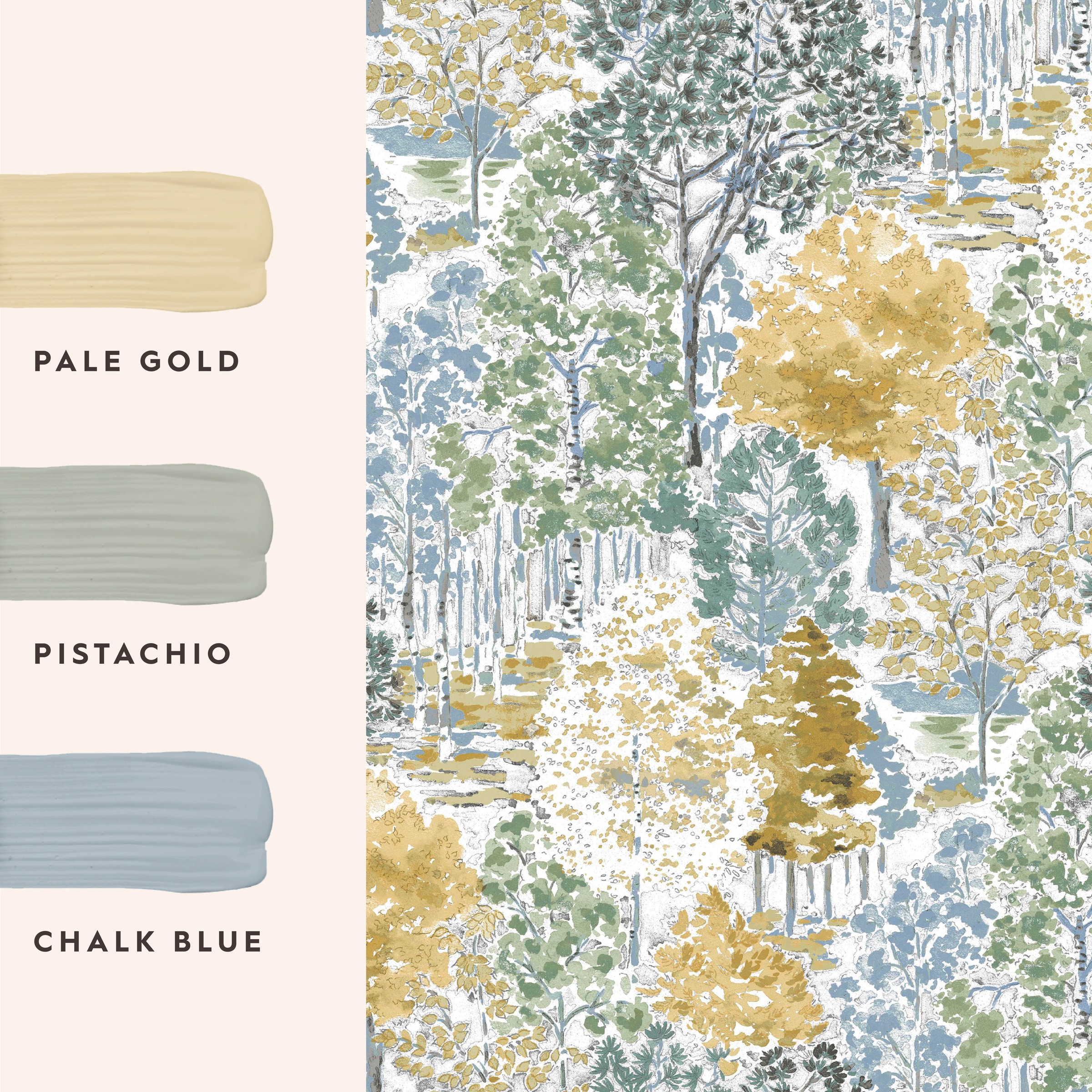 LAURA ASHLEY Vliestapete »BERNWOOD« floral glatt Design Tapeten