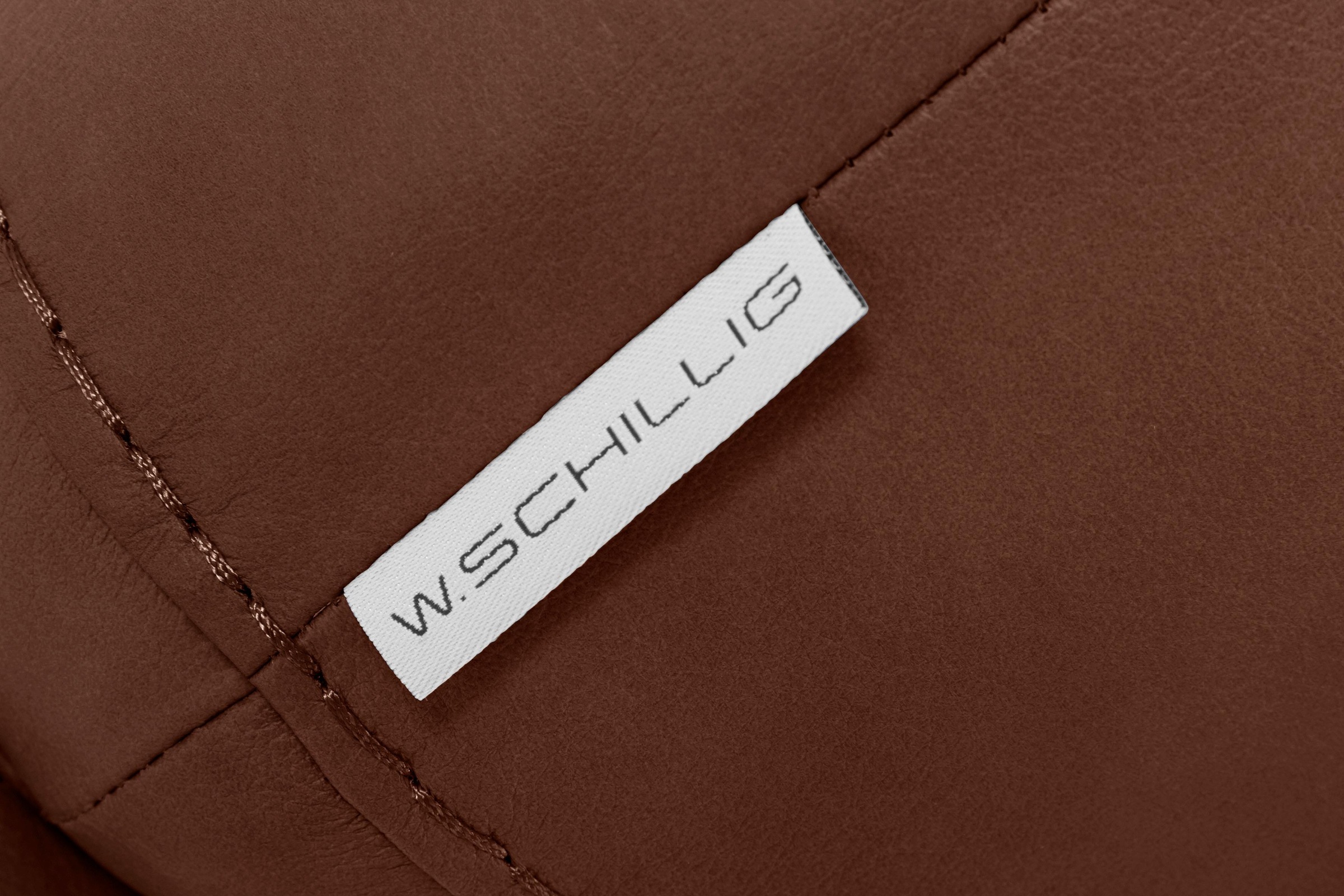 W.SCHILLIG Hocker »montanaa«, mit Metallkufen in Bronze pulverbeschichtet, Breite 141 cm