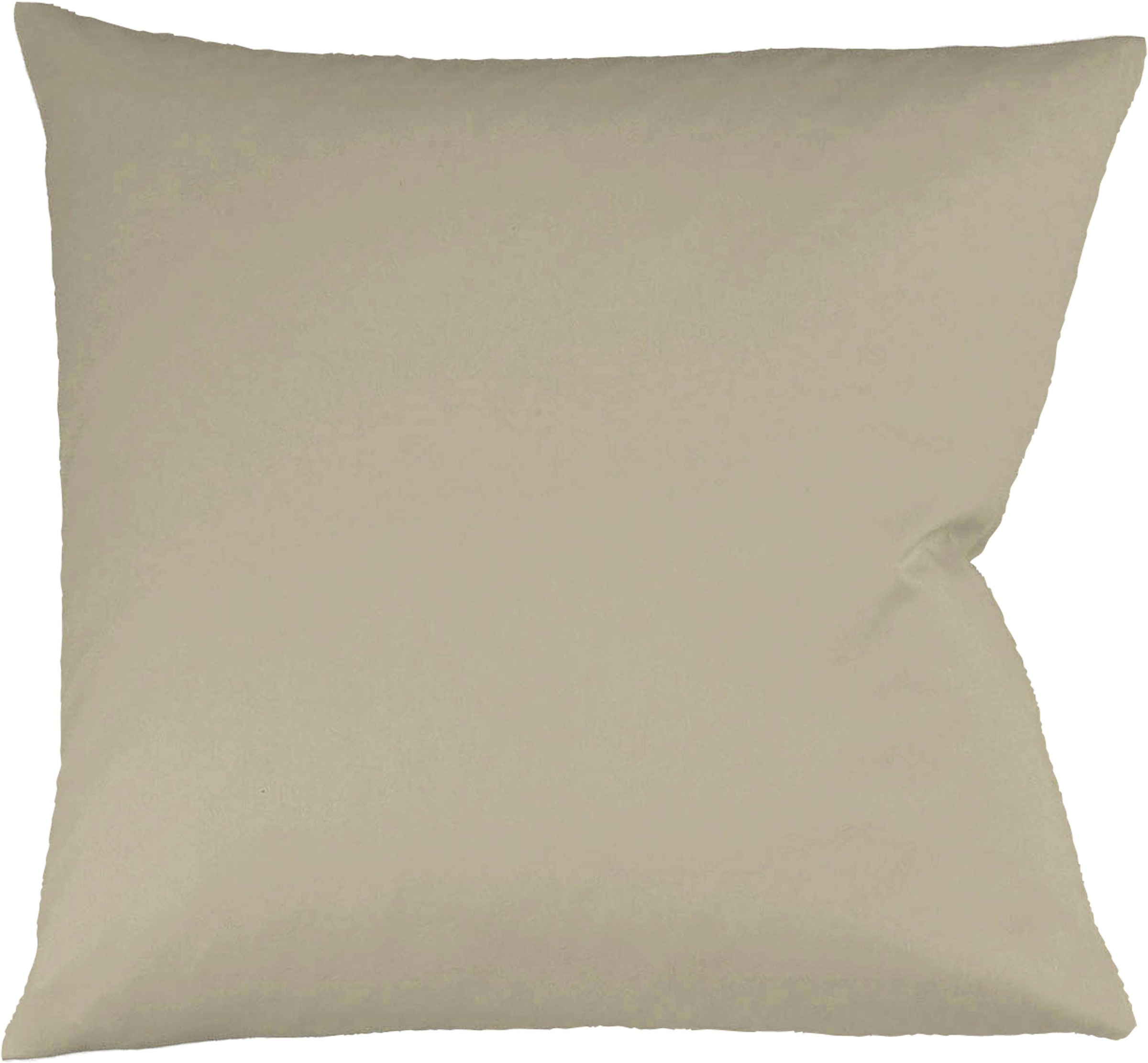 fleuresse Kissenbezug »Colours Mako Satin, 100% Baumwolle, mit Reißverschlu günstig online kaufen