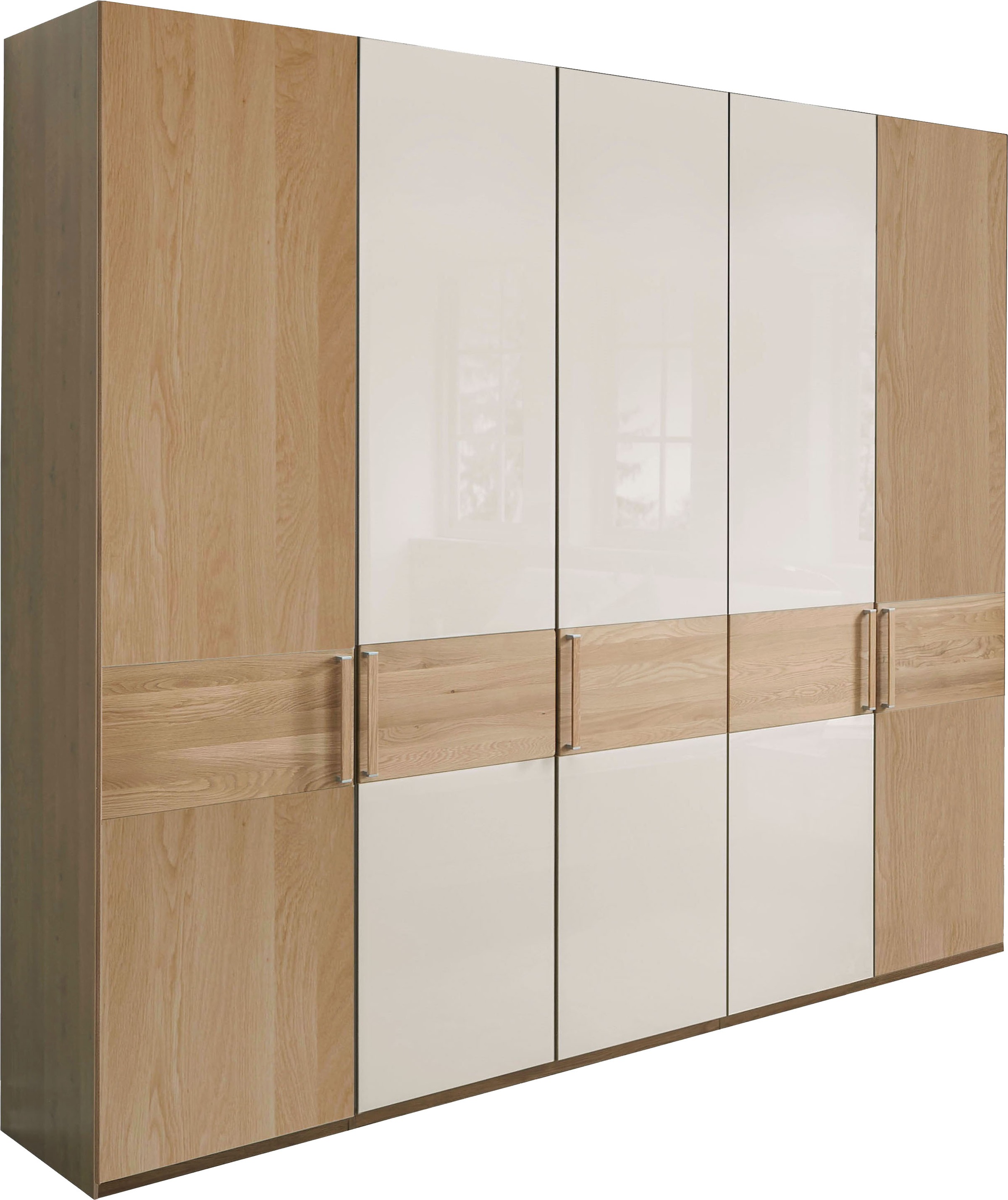 WIEMANN Drehtürenschrank "Kiruna" mit Champagnerglas und Spiegel günstig online kaufen