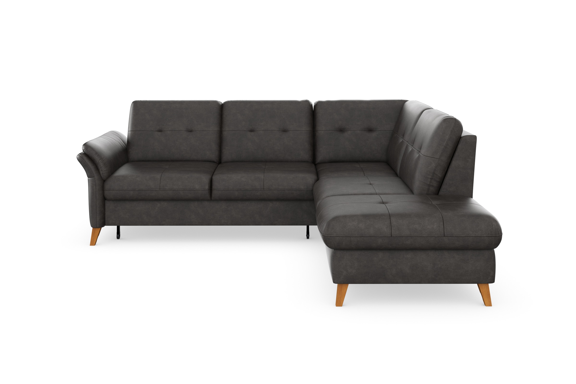 sit&more Ecksofa »Göteborg«, inkl. Sitztiefenverstellung, wahlweise mit Bettfunktion & Bettkasten