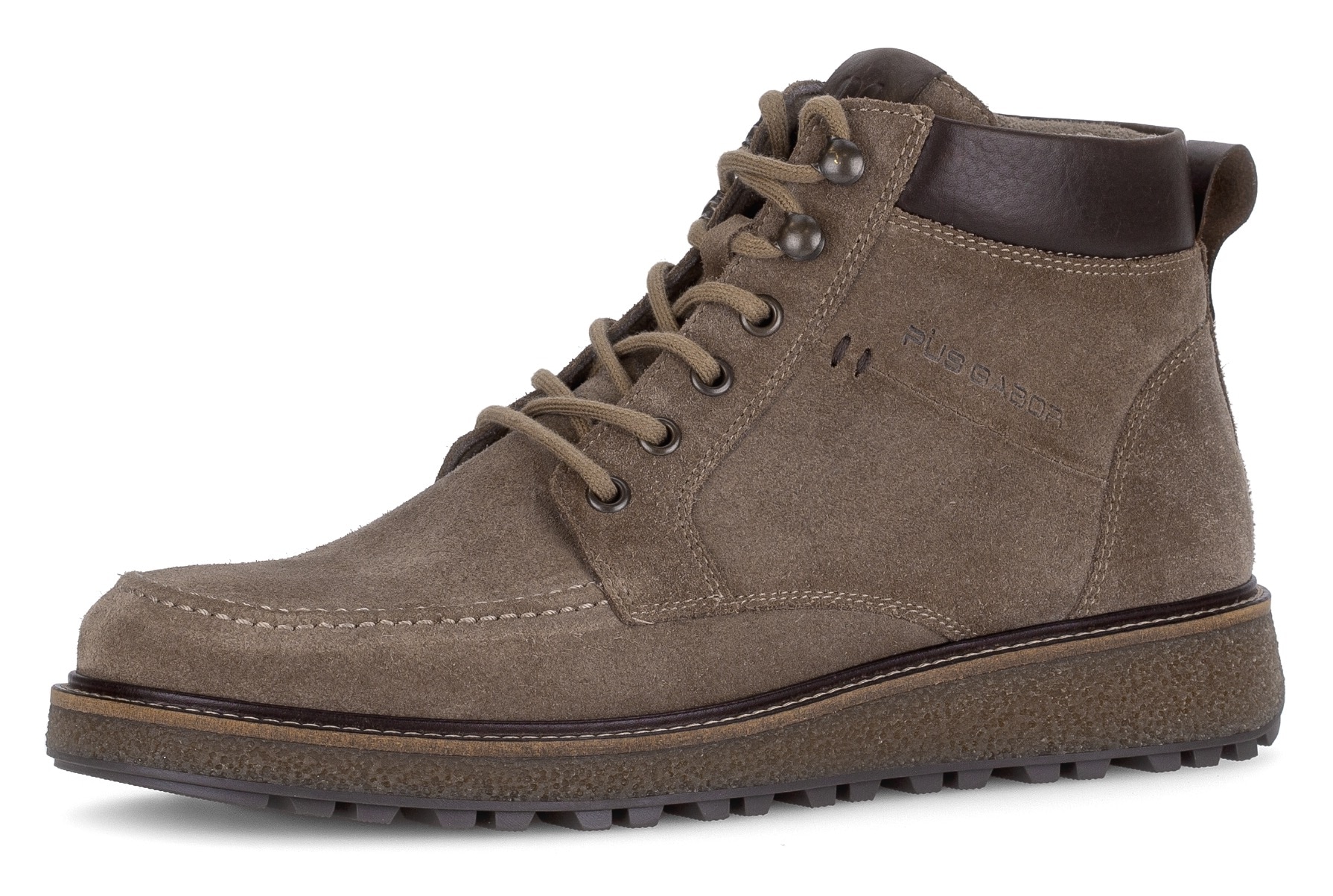 Pius Gabor Schnürboots, Stiefelette, Komfortschuh, mit Kontrastnähten, G-Weite