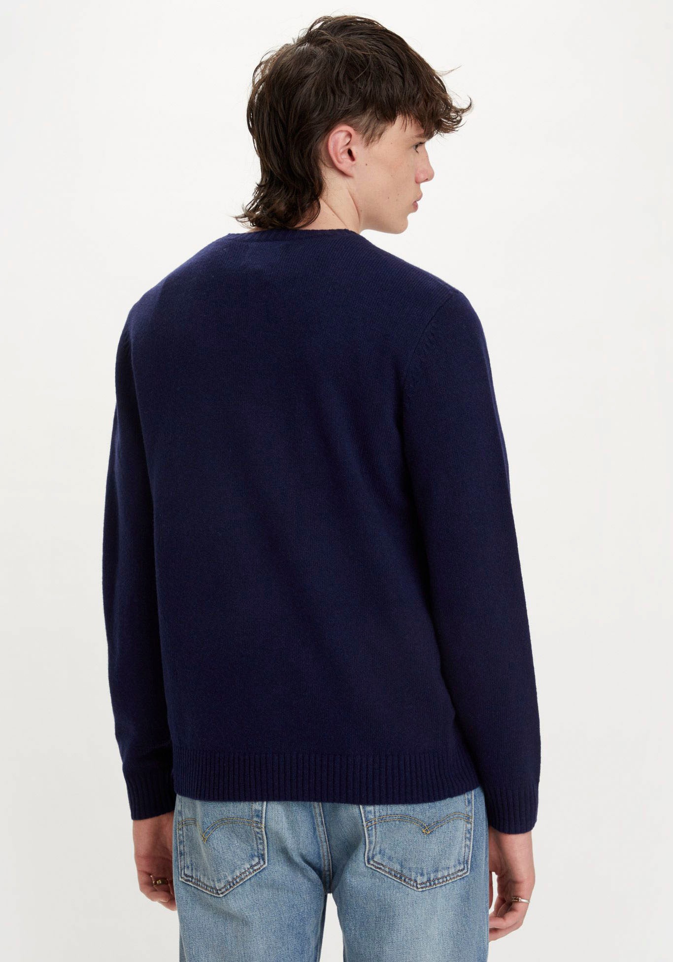 Levi's® Wollpullover »ORIGINAL HM SWEATER«, in klassischer Rundhalsform