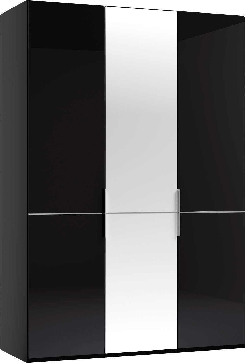 Musterring Drehtürenschrank »Imola W« inkl. Einlegeböden und Kleiderstangen, mit Glas- und Spiegeltüren