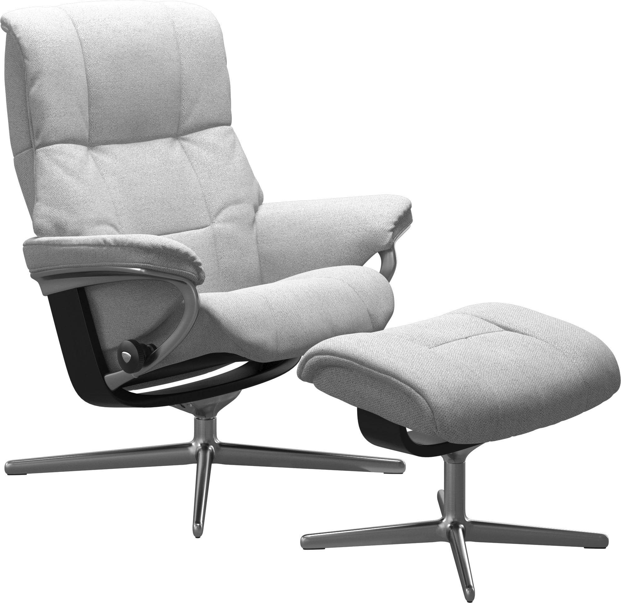 Stressless® Fußhocker »Mayfair«, mit Cross Base, Größe S, M & L, Holzakzent Schwarz