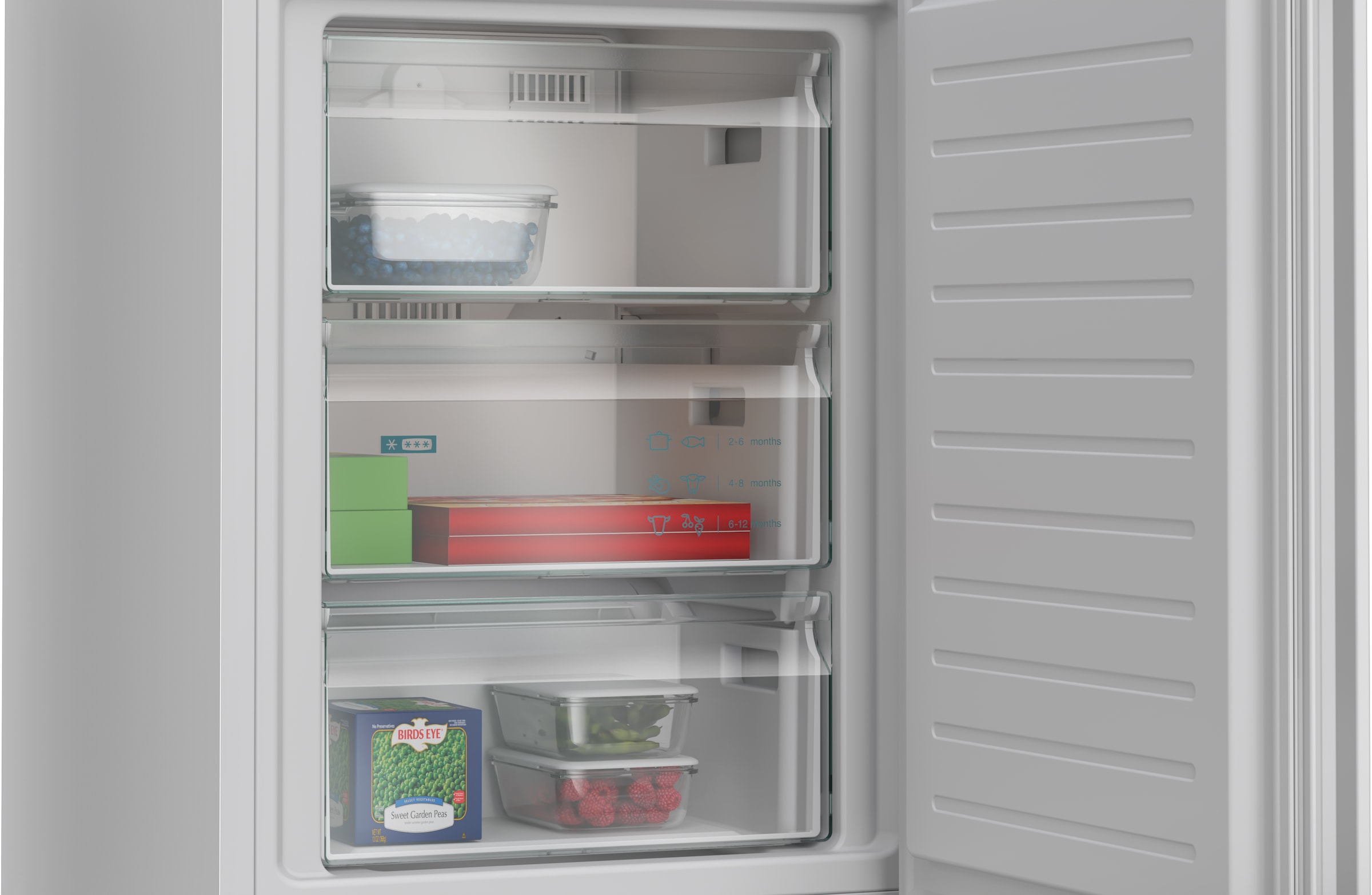 SIEMENS Kühl-/Gefrierkombination iQ300 »KG36NVWCG« 186 cm hoch 60 cm breit hyperFresh System für frisches Obst und Gemüse sowie Total noFrost