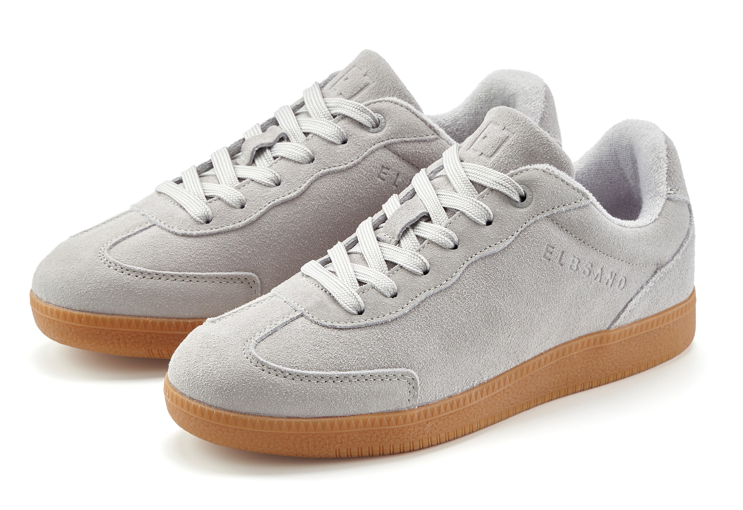 Elbsand Sneaker »Freizeitschuh, Schnürschuh, Turnschuh, Retro Sneaker, Lederschuh«  Ledersneaker, Schnürhalbschuh aus Leder im modernen Retro Look