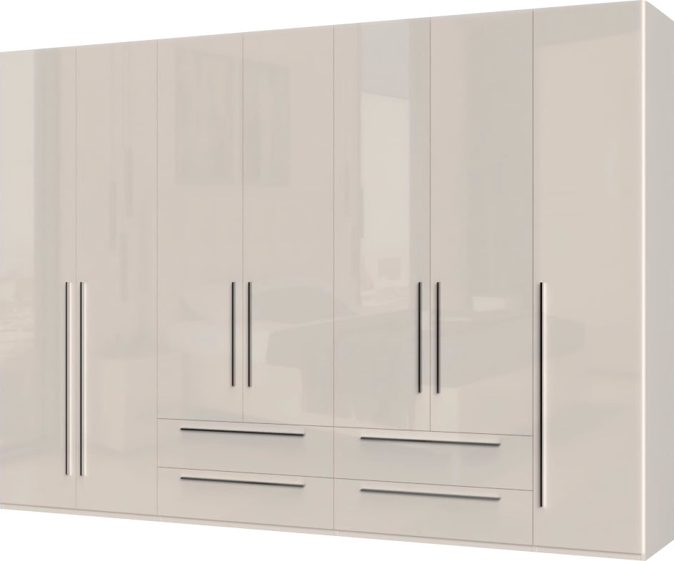 Places of Style Kleiderschrank »Piano, UV lackiert, hochglänzend in beige o günstig online kaufen
