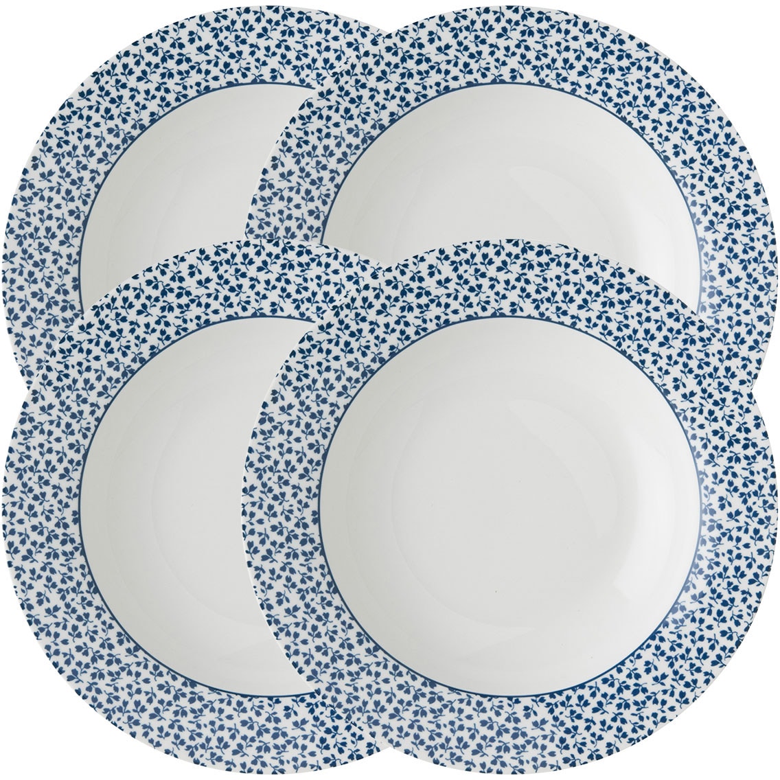 LAURA ASHLEY BLUEPRINT COLLECTABLES Suppenteller »Floris«, (Set, 4 St.), Po günstig online kaufen