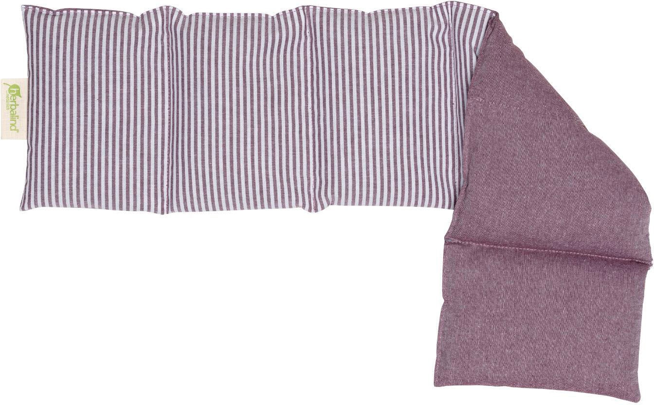 herbalind Wärmekissen »4585«, (1 tlg.), 66x15 cm mit 6 Kammern, Füllung Rapssamen mit Lavendel