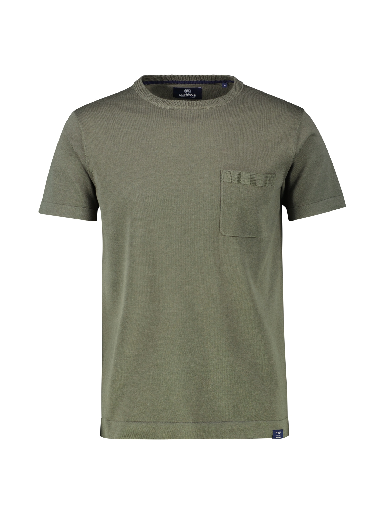 LERROS T-Shirt »LERROS Strick-T-Shirt mit Brusttasche«
