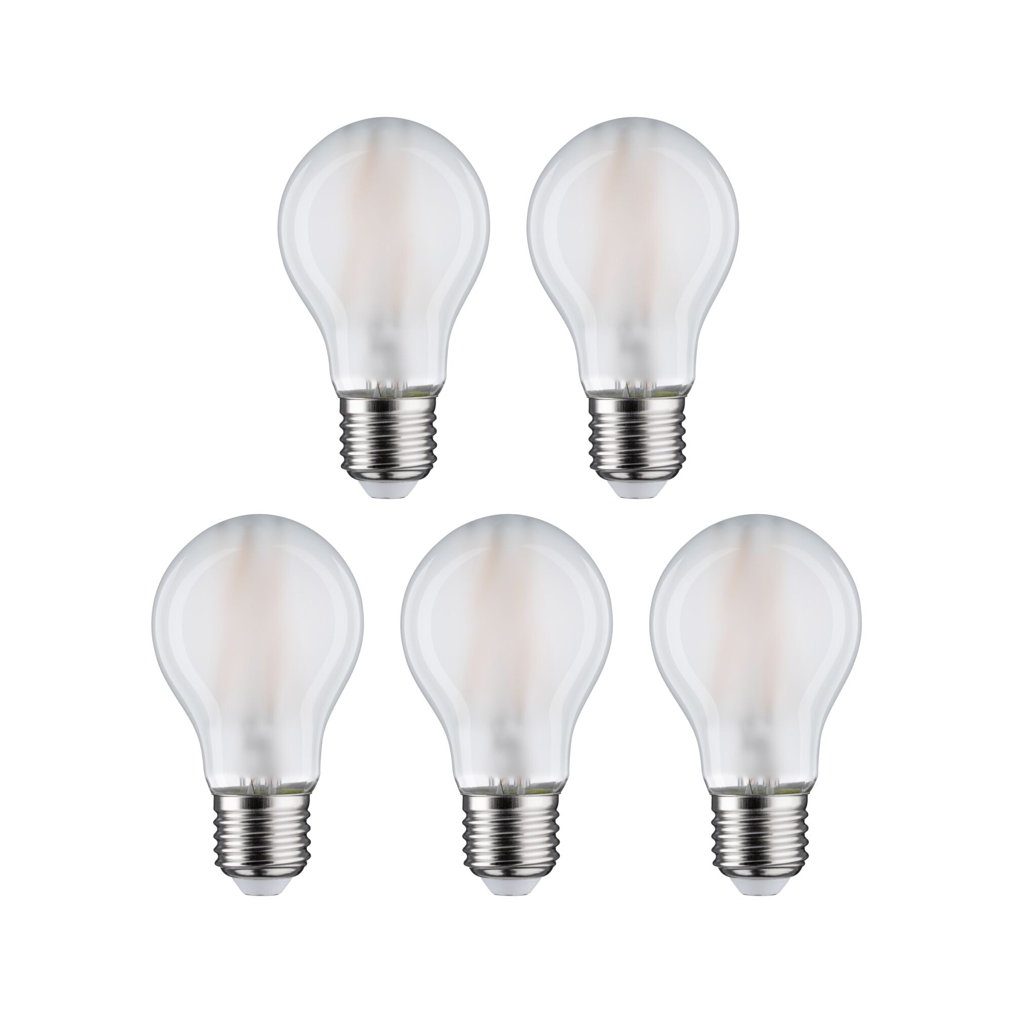 Paulmann LED-Leuchtmittel »5er Pack AGL 806lm 2700K matt 230V« E27 5 Stk. Warmweiß