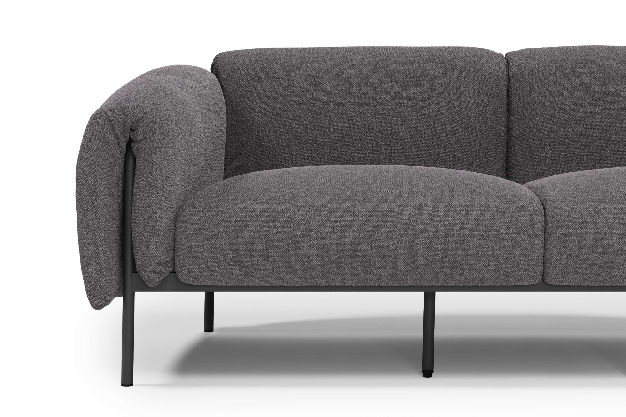 andas 2-Sitzer »Lumi«, Outdoor Gartensofa, wetterfeste Materialien, Breite 186 cm