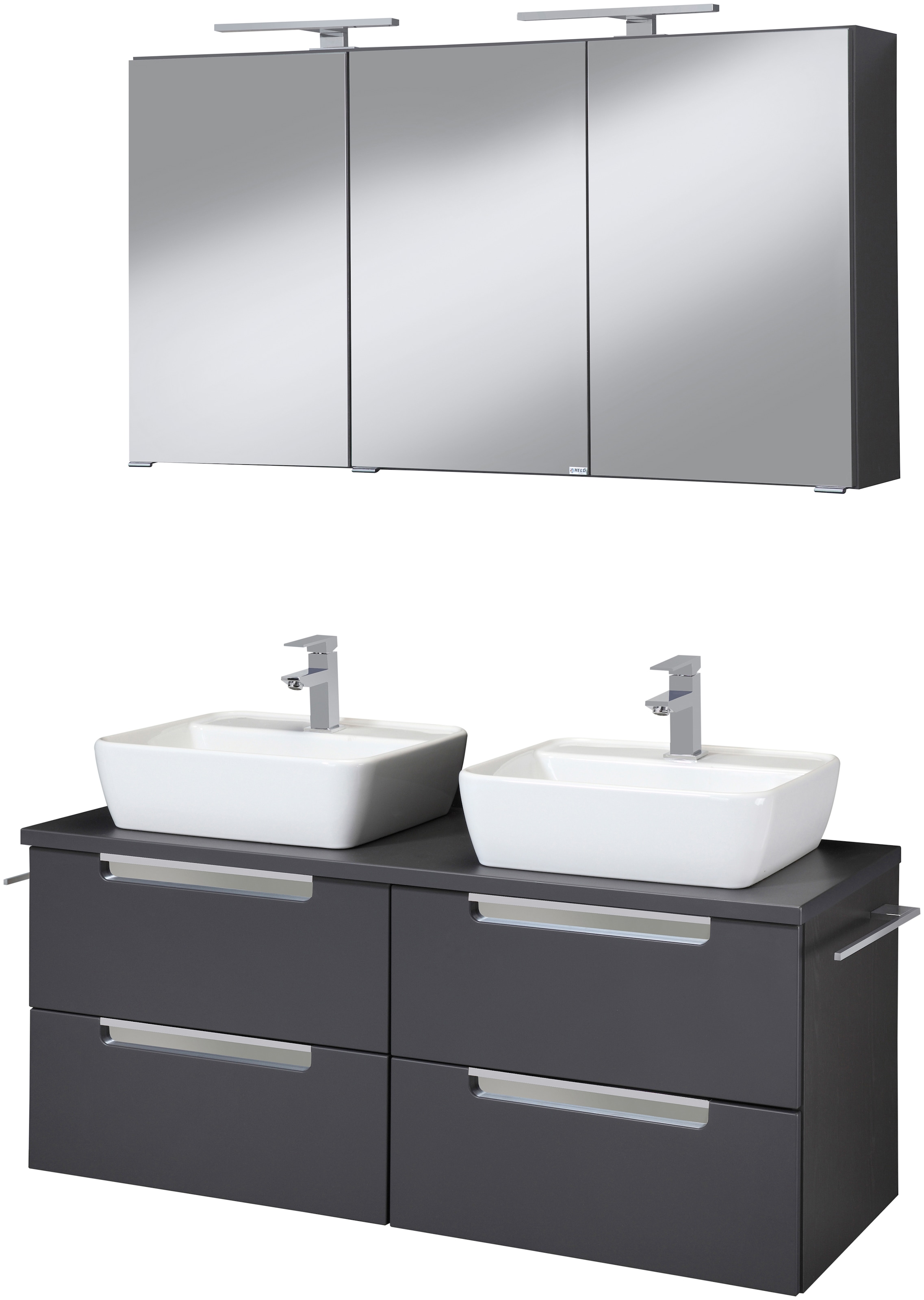 welltime Badmöbel-Set »Malibu« Set, 2 Stk. tlg. günstig online kaufen