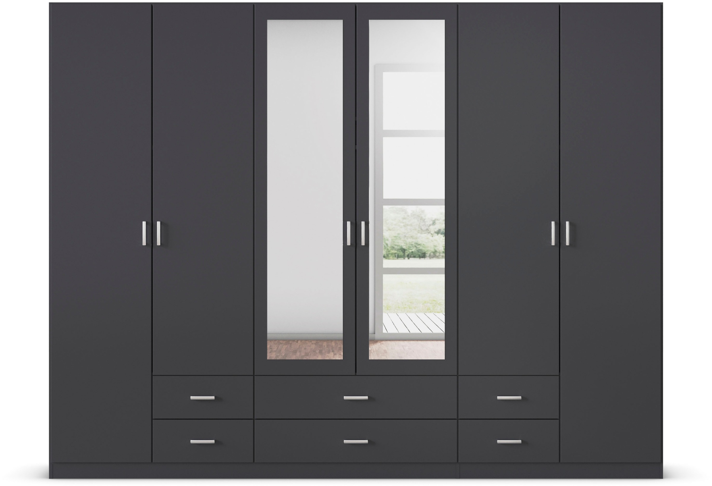 rauch Kleiderschrank "Schrank Garderobe Wäscheschrank GAMMA in 3 Breiten" v günstig online kaufen