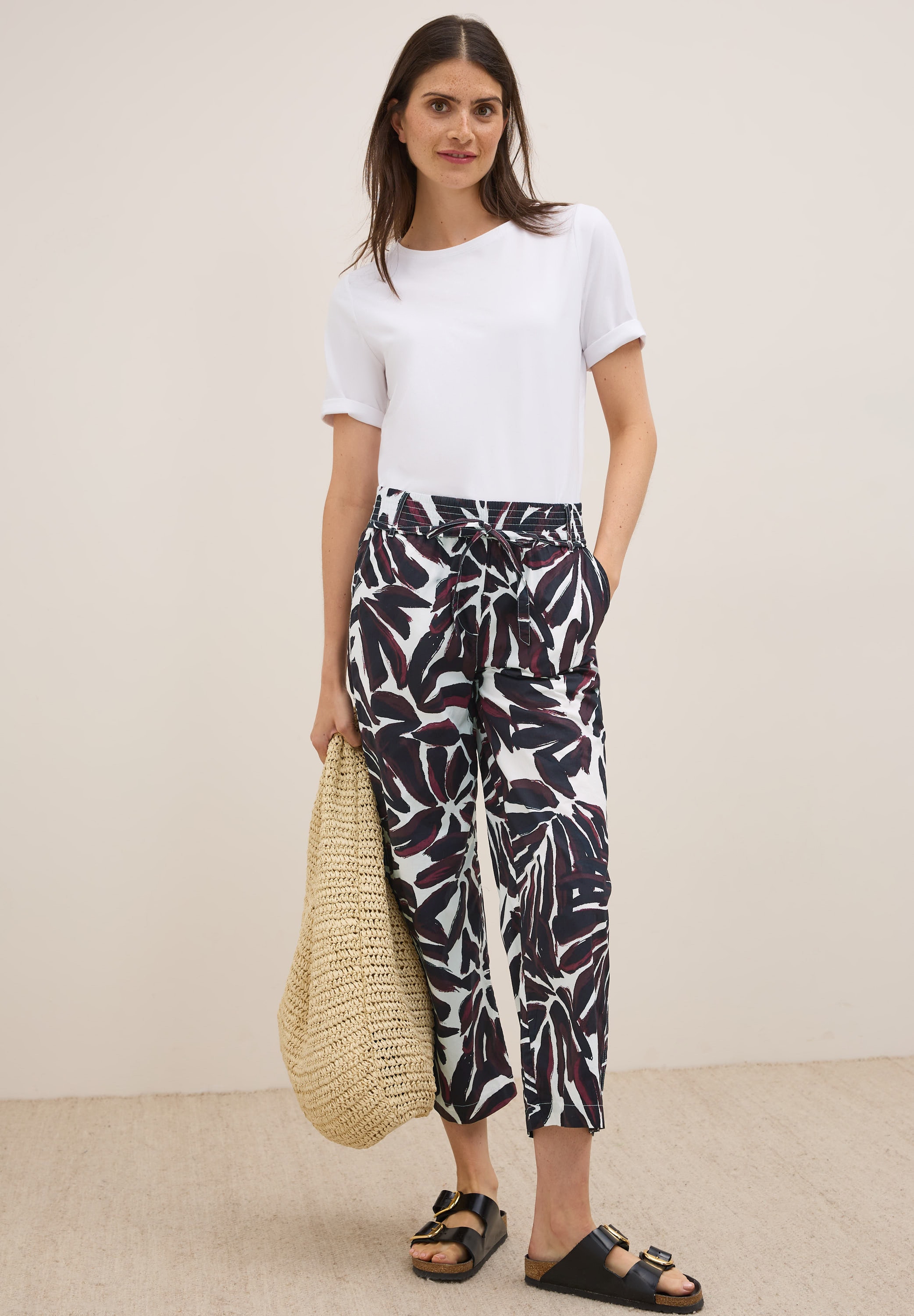 Cecil Stoffhose »Style NEELE«  Sommerhose mit grafischem Muster