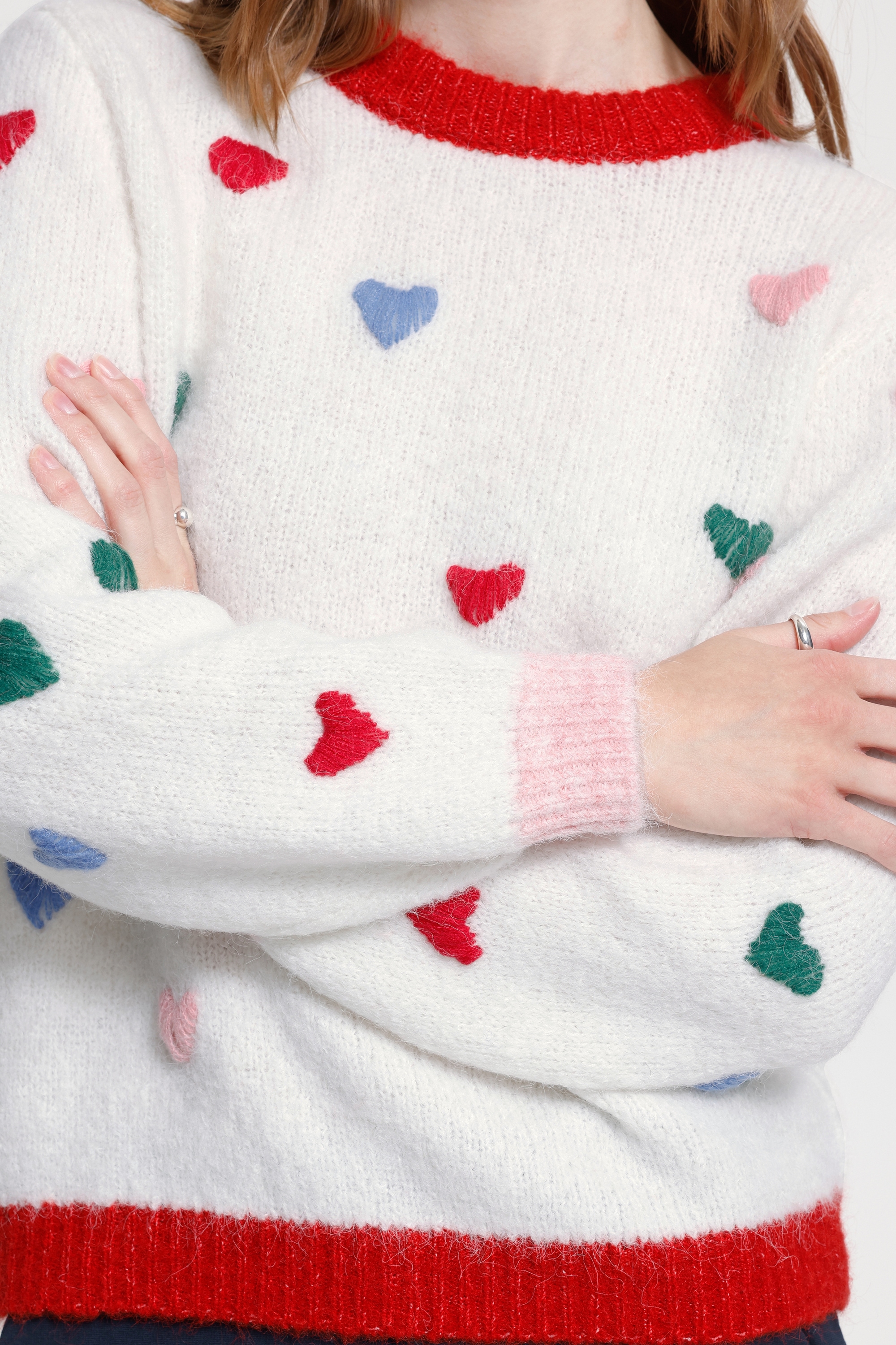 Ichi Strickpullover »Langarm IHBELABLUE«