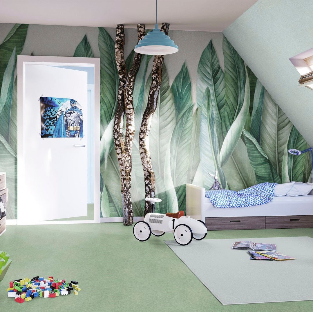 Bodenmeister Teppichboden »Jupiter, Velours - meliert, Made in Belgium«, rechteckig, 7,5 mm Höhe, Wohnzimmer, Schlafzimmer, Kinderzimmer, Breite 400/500 cm