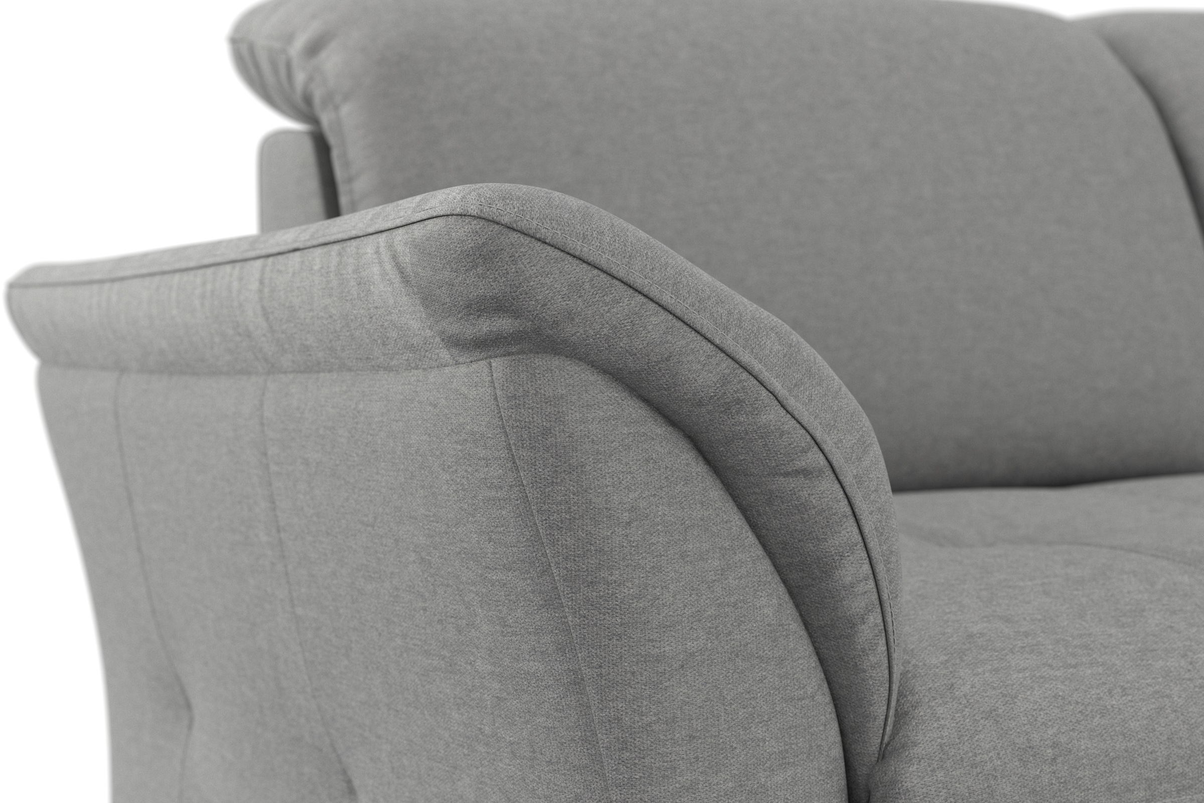 sit&more Ecksofa »Maggiore L-Form«, wahlweise mit Kopfteilverstellung, Bettfunktion und Stauraum