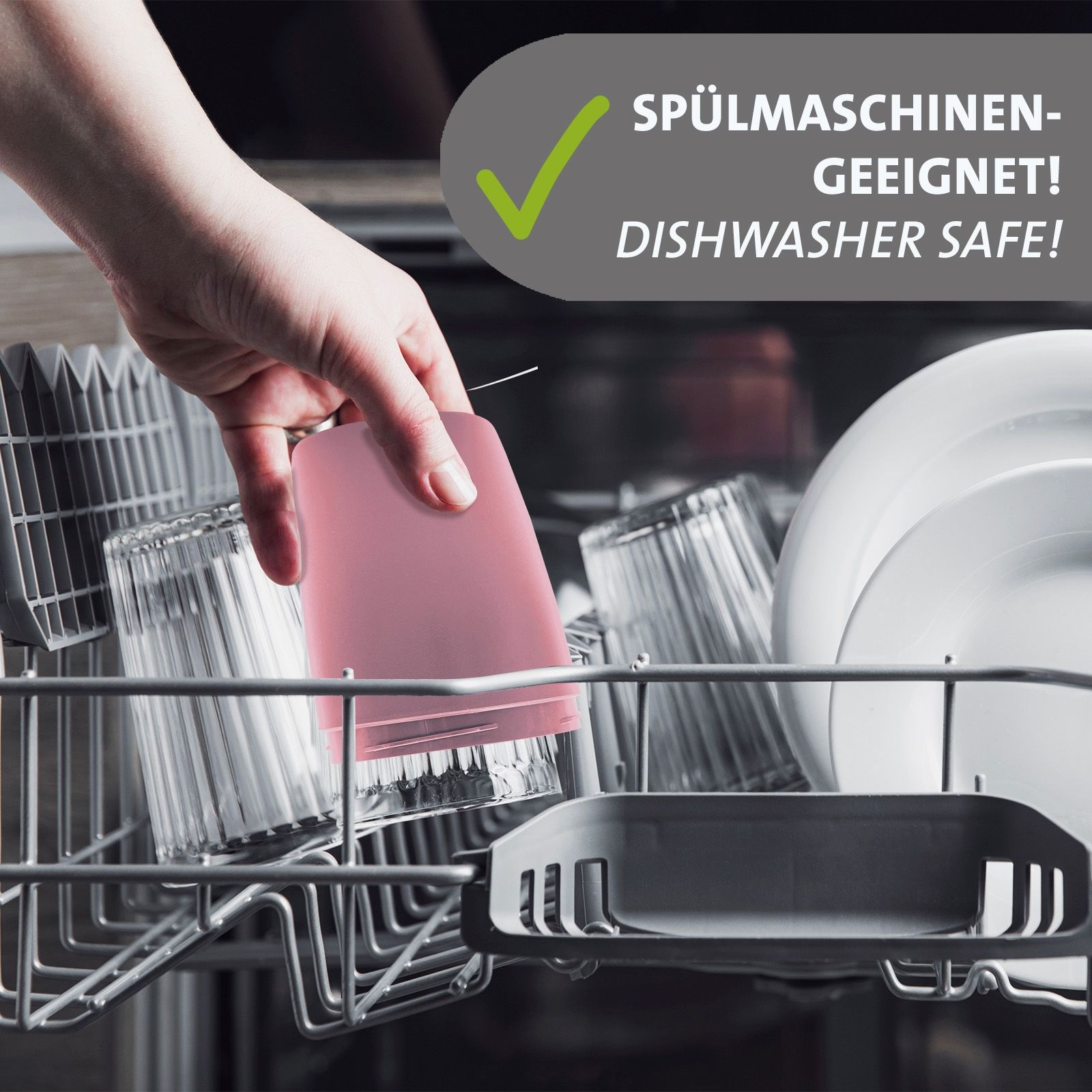 WESTMARK Mehrwegbecher 1 Stk. tlg. Müsli-, Lunchbehälter, To Go, 200 + 600 + 350 ml, Made in Germany