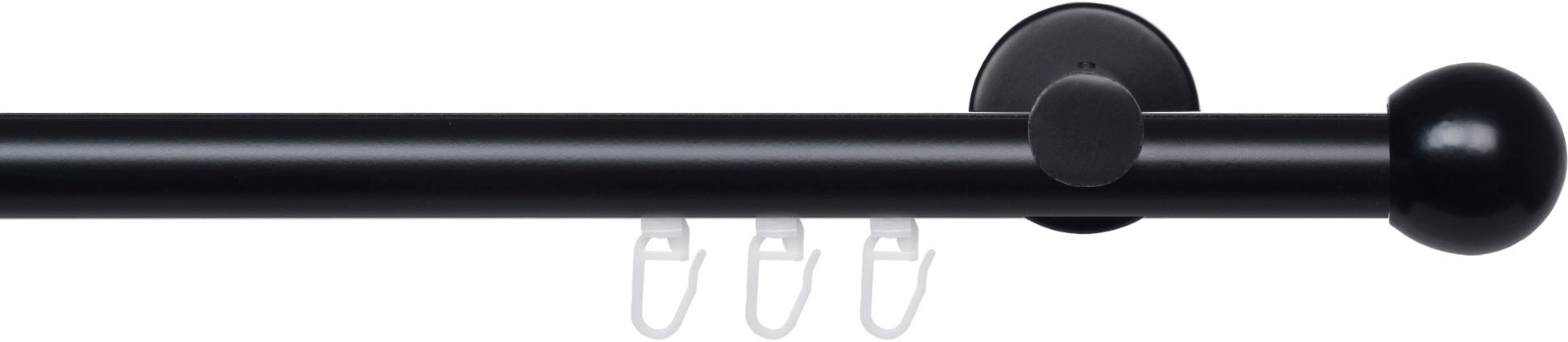 Liedeco Gardinenstange »Innenlaufgarnitur 20 mm Blues Kugel«, 1 läufig-läufig, Fixmaß,... kaufen