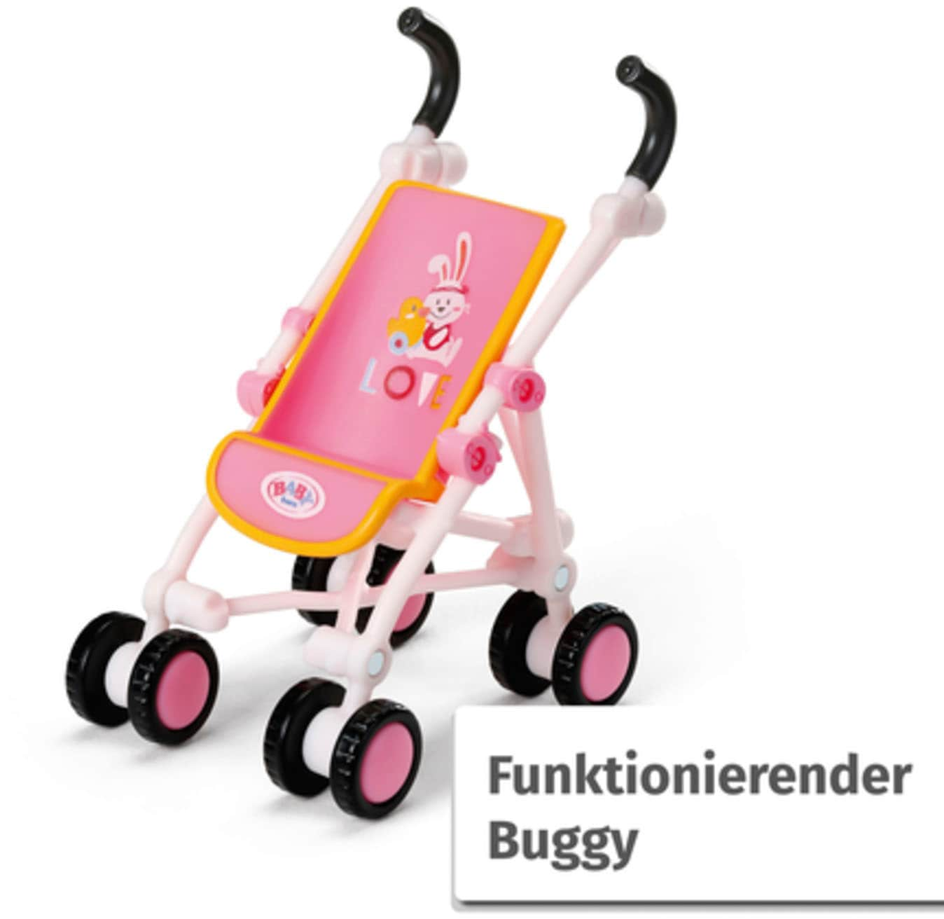 Baby Born Minipuppe »Baby born® Minis Spielset Buggy«, inklusive Baby born® Mini Puppe