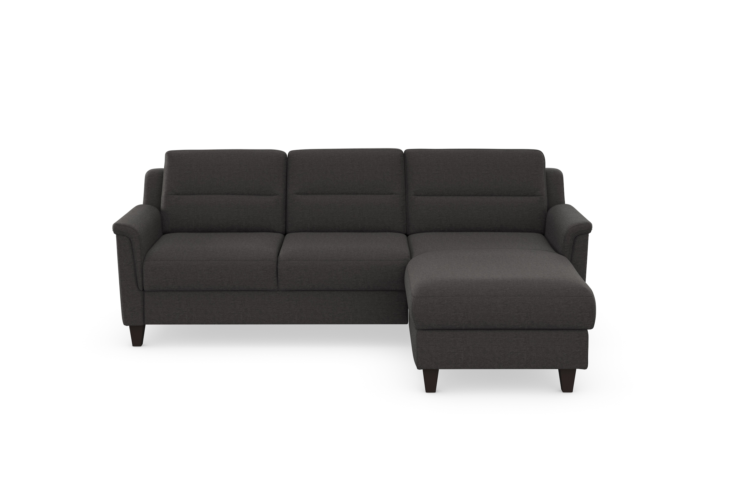 sit&more Ecksofa »Farö L-Form« inklusive Federkern, wahlweise mit Schlaffunktion und Bettkasten