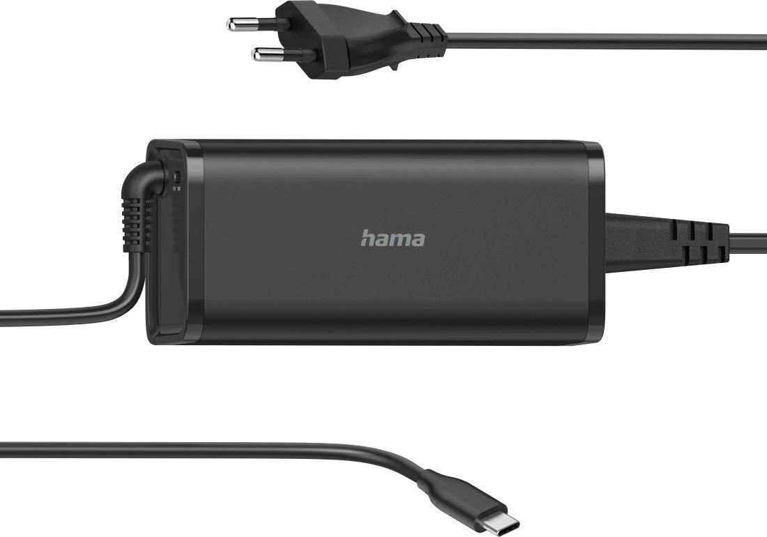 Hama Notebook-Netzteil »USB-C Notebook-Netzteil, 5-20V/100W Power Delivery (PD)«