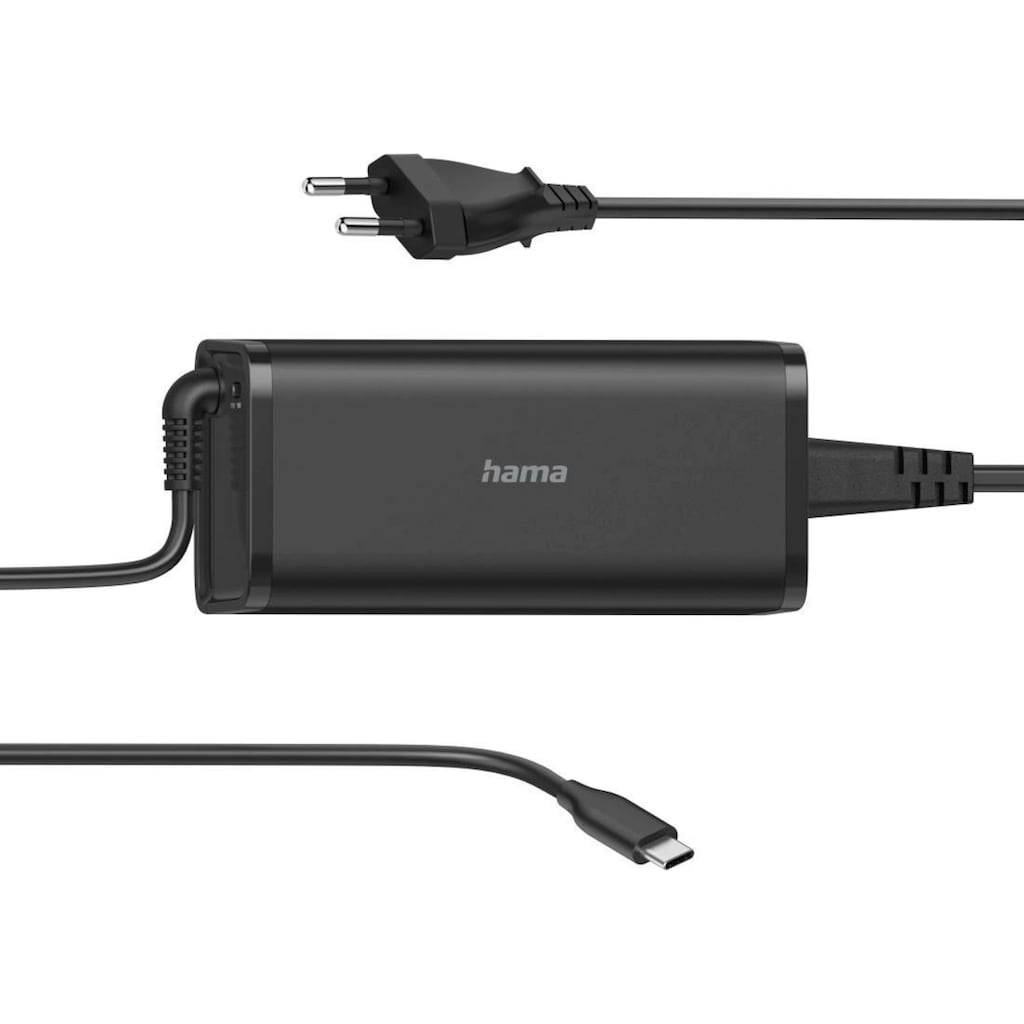 Hama Notebook-Netzteil »USB-C Notebook-Netzteil, 5-20V/100W Power Delivery (PD)«