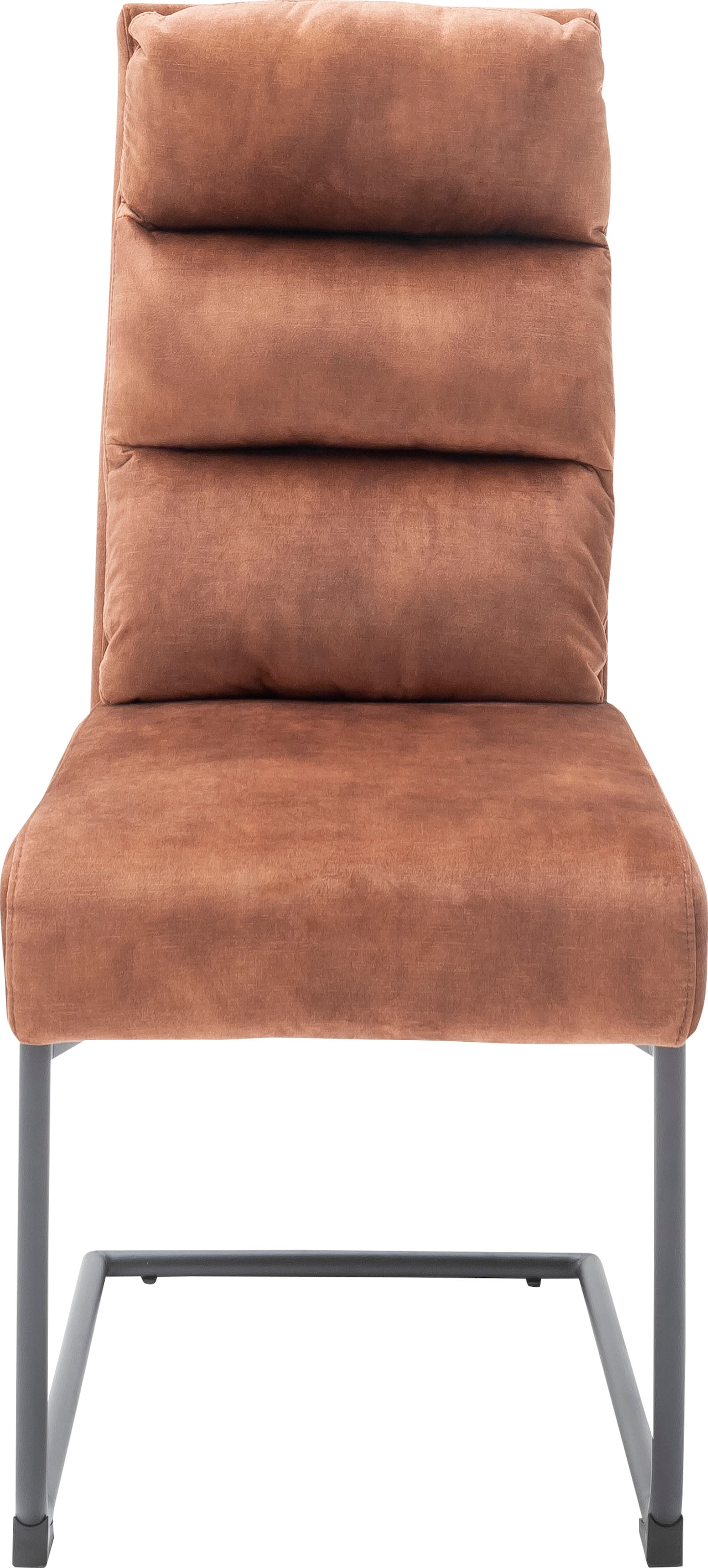 MCA furniture Freischwinger »Lampang«, (Set), 2 St., 2er Set, Stuhl mit Stoffbezug im Vintagelook, belastbar bis 120 kg